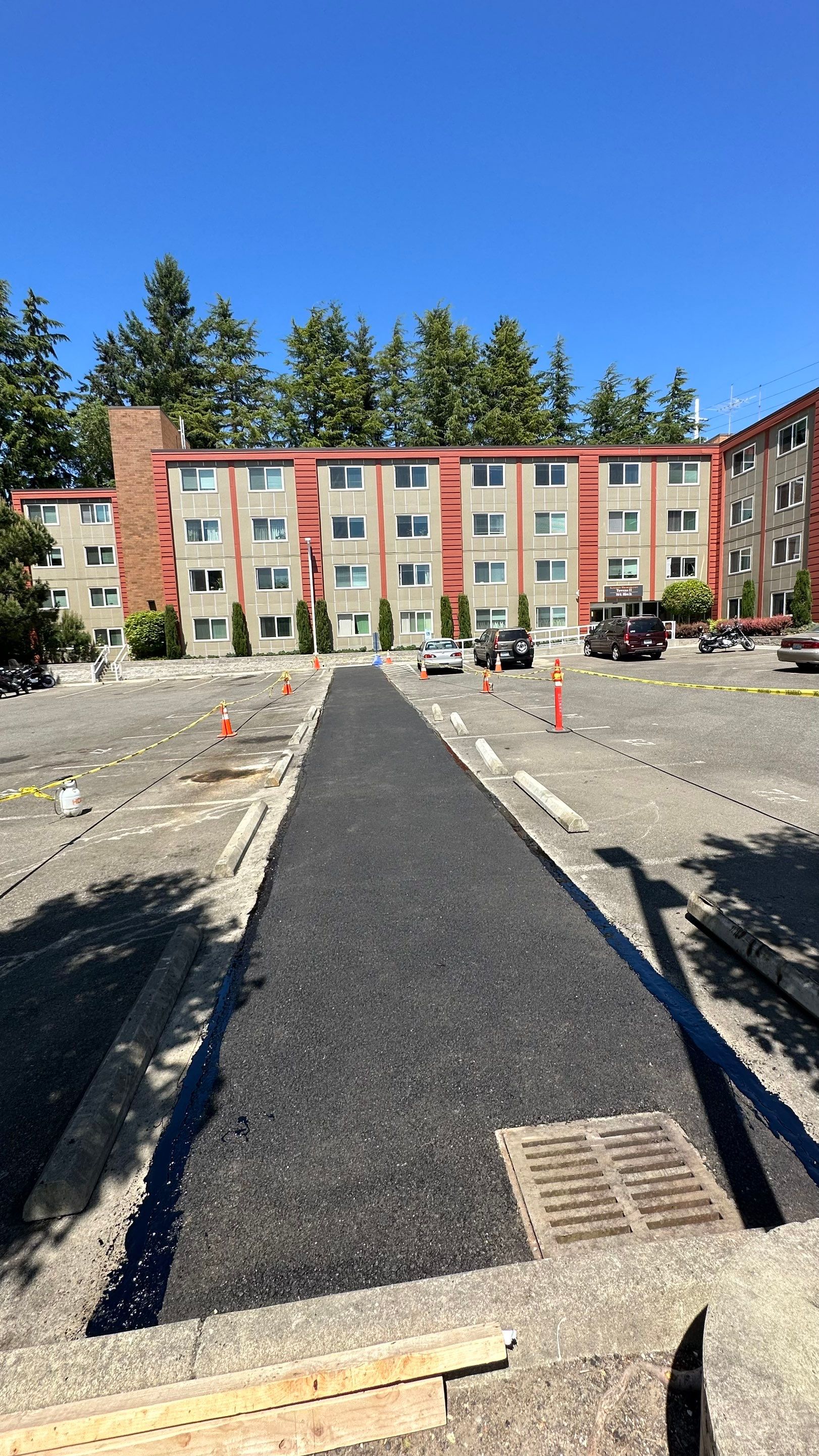 Sanford Hildebrand Towers | Asphalt Patch Repair  by Jireh Asphalt & Concrete Inc 