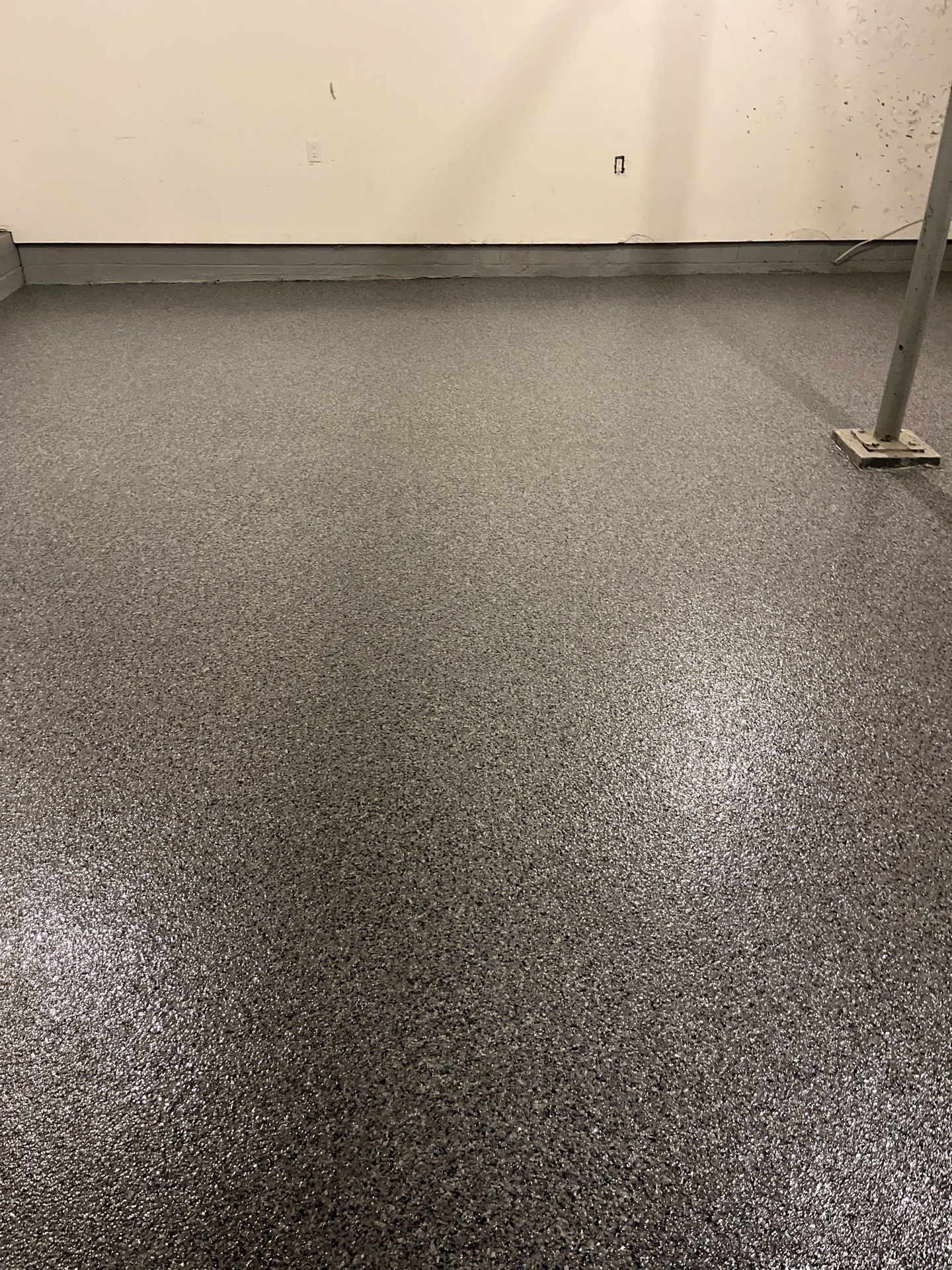 Garage Floor Coating using Nightfall by My Garage Floor Guys