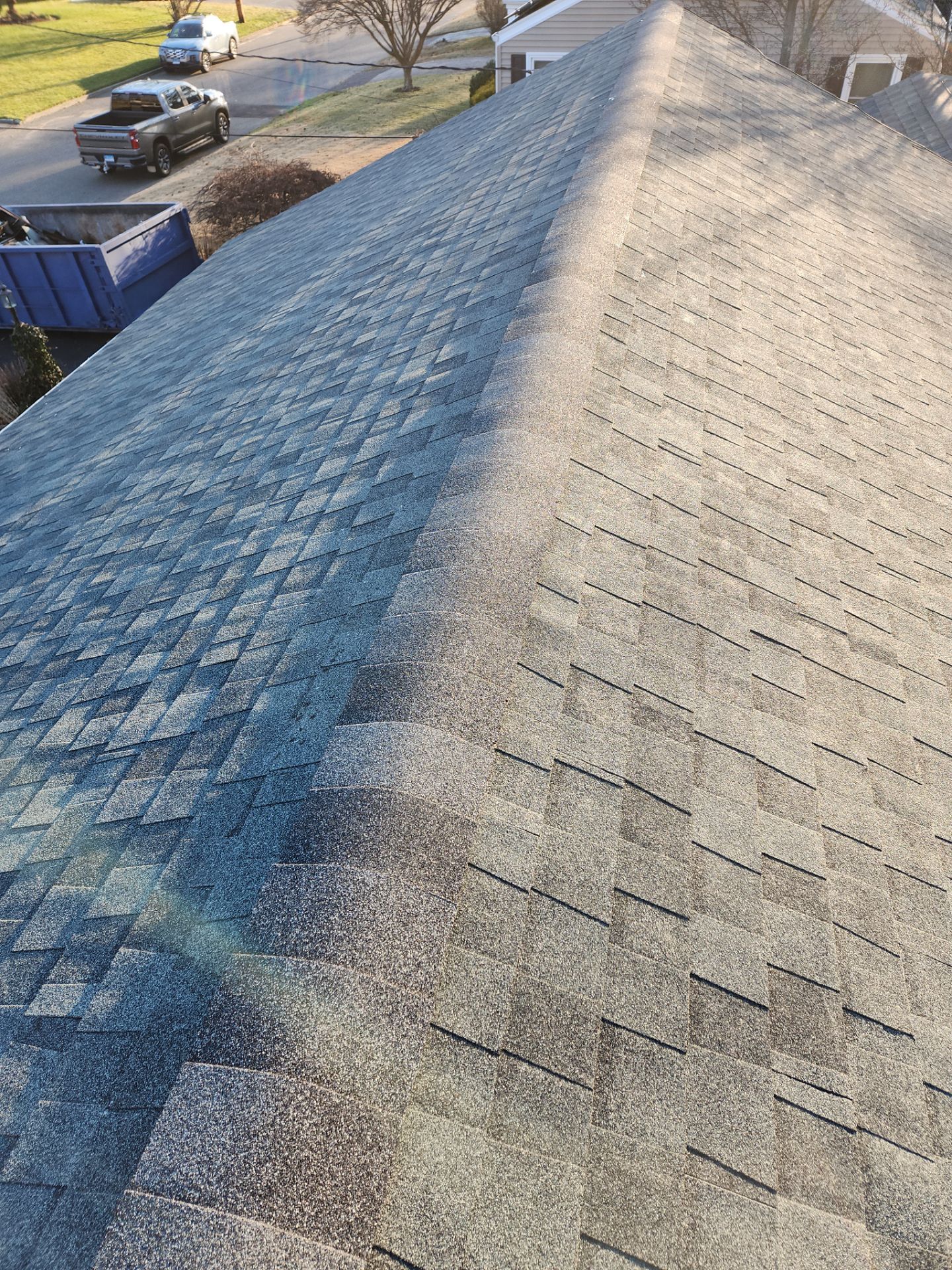 Residential Roofing Installation using Owens Corning Duration Onyx Black by A Plus Exterior