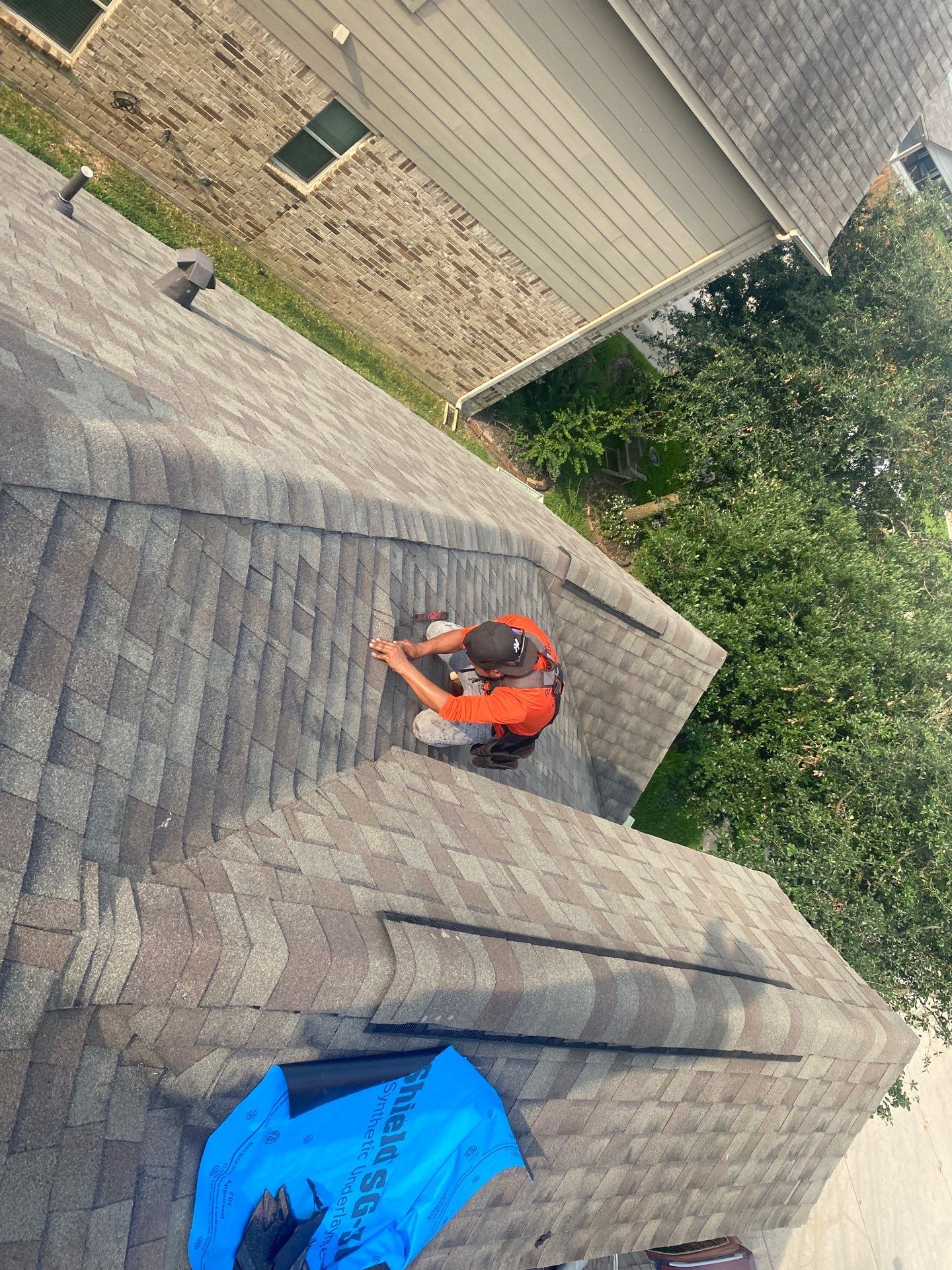 Residential Roofing Repair using Owen's Corning Duration (Lifetime) Shingles by Roof Repair Company