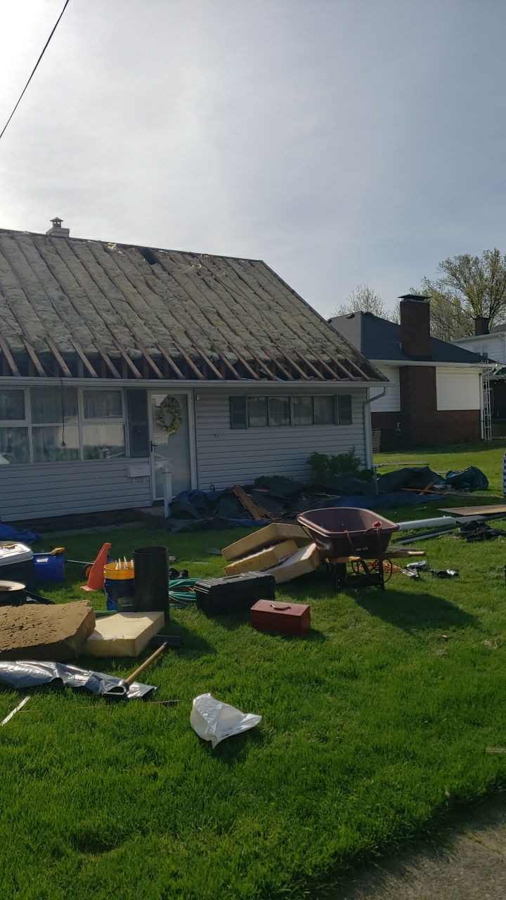 ATLAS PINNACLE COLOR: COASTAL GRANITE DRIP EDGE: WHITE by Eagle Eye Roofing