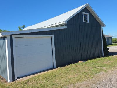 Exterior Painting and Trim Restoration for Mears Metal Buildings