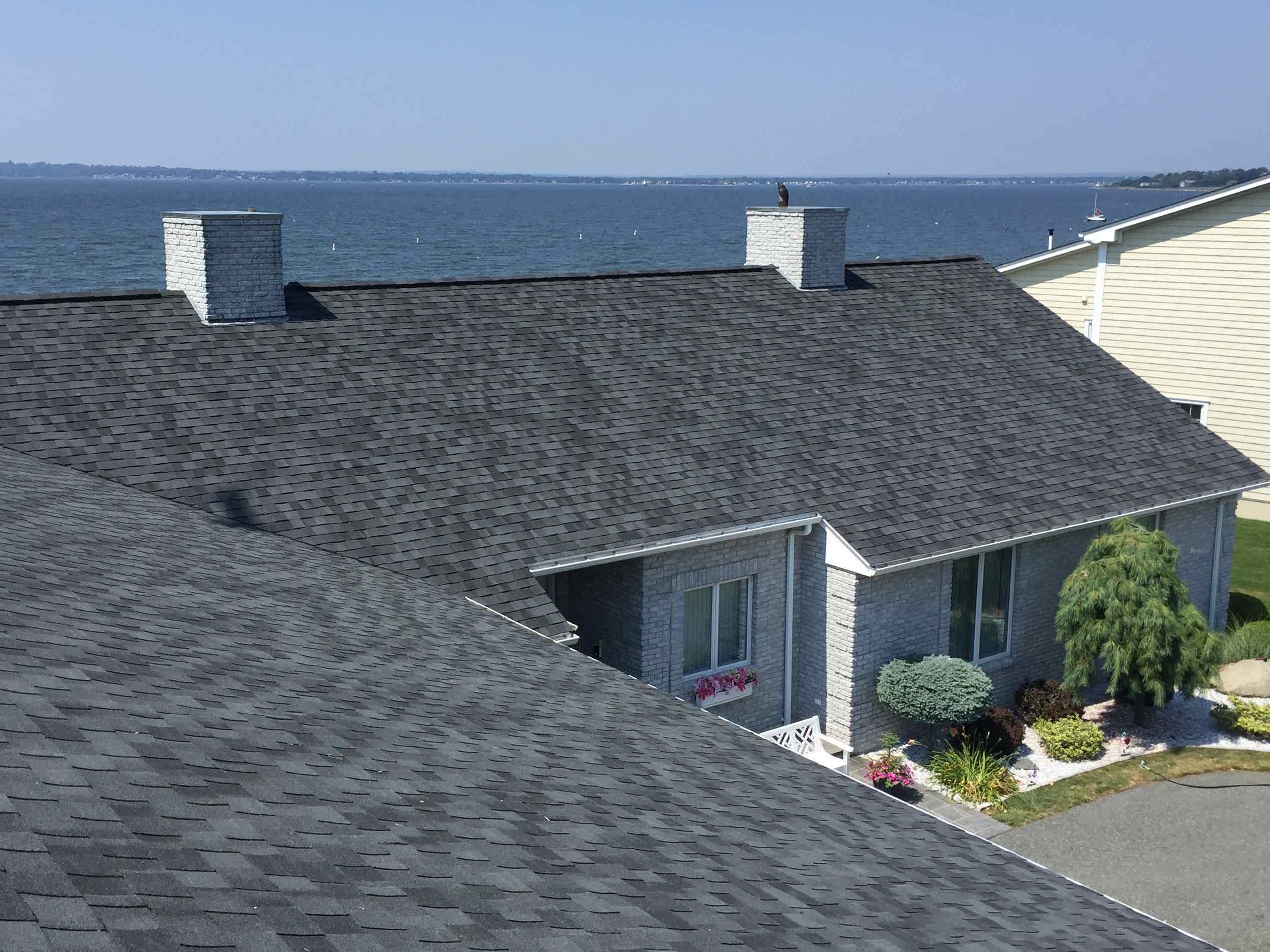 Moire Black Roofs by Pinnacle Roofing & Skylights