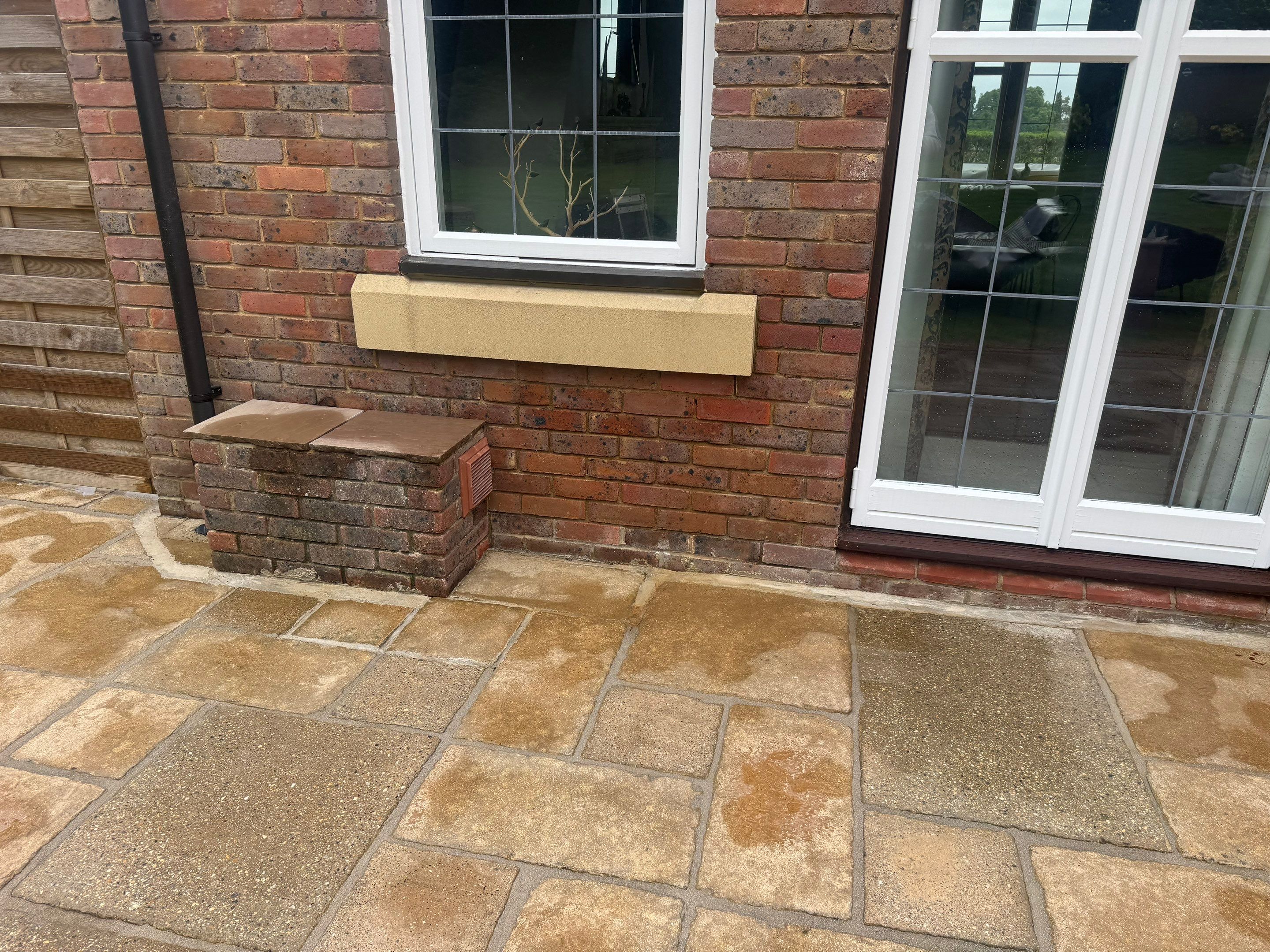 Roof Clean - Patio Clean using 18inch Whirlaway FSC by Ges Exterior Cleaning ltd