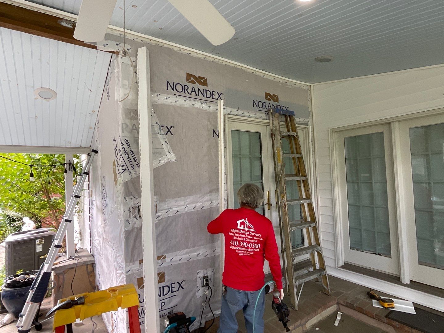 New Siding Installation  by Alpha Design Services