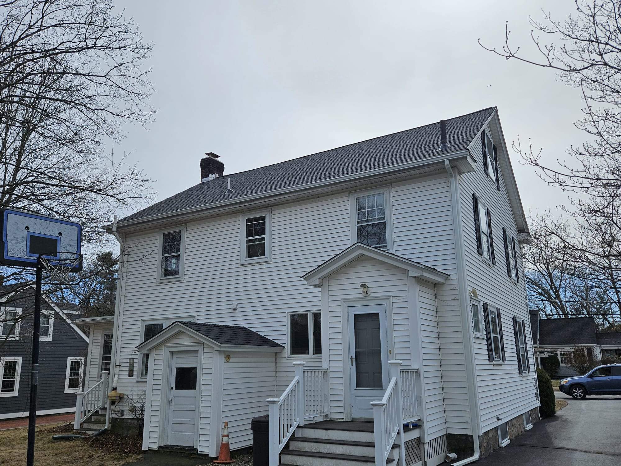 Full Strip & Re-Roof in Andover, MA – Architectural Black Shingles by JOHNNYS PRO