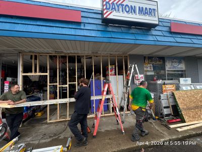 U-Haul crashed into a local Dayton convenience store.