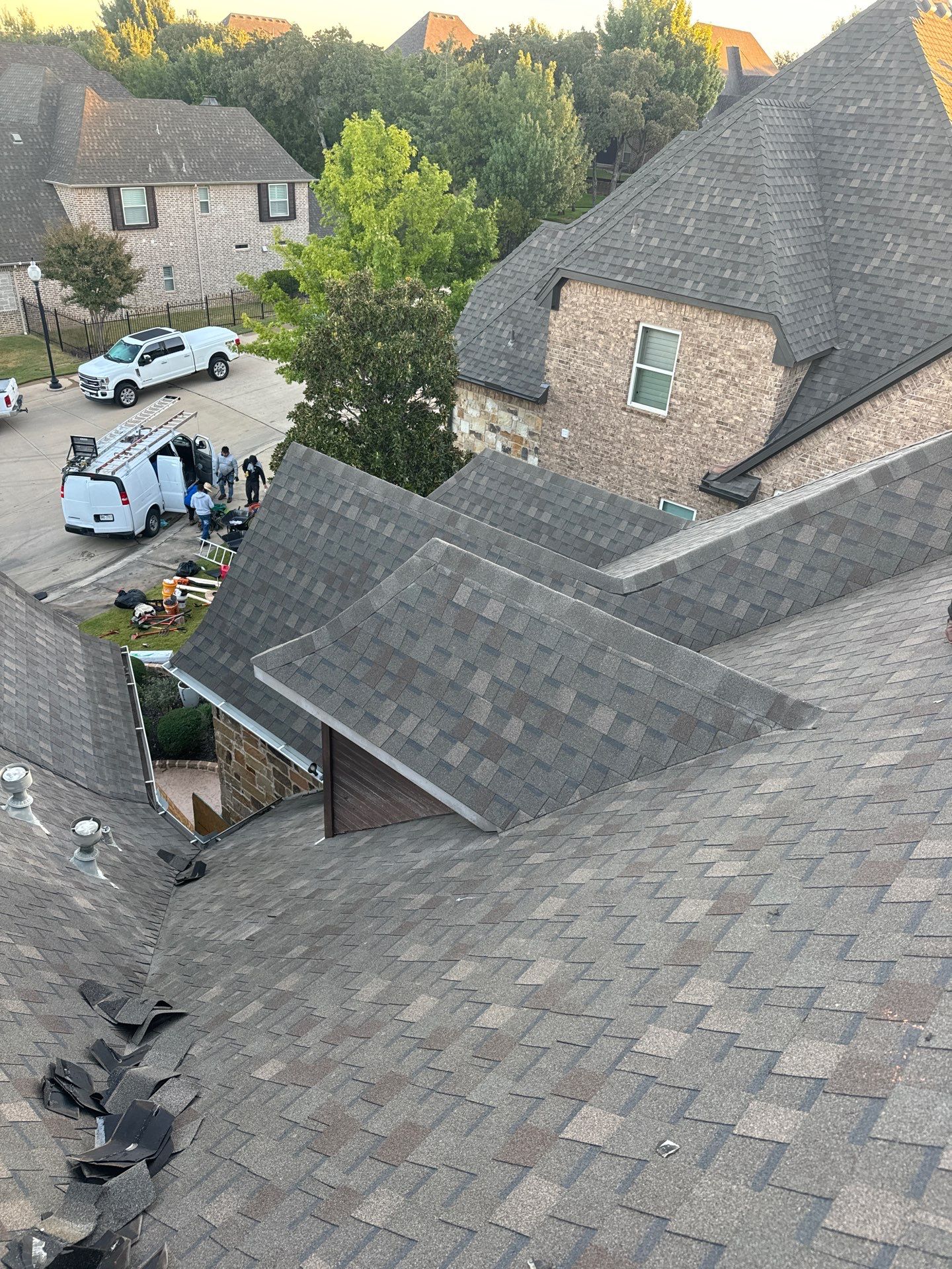 Project in Colleyville by Lonestar Roofing and Restoration LLC.