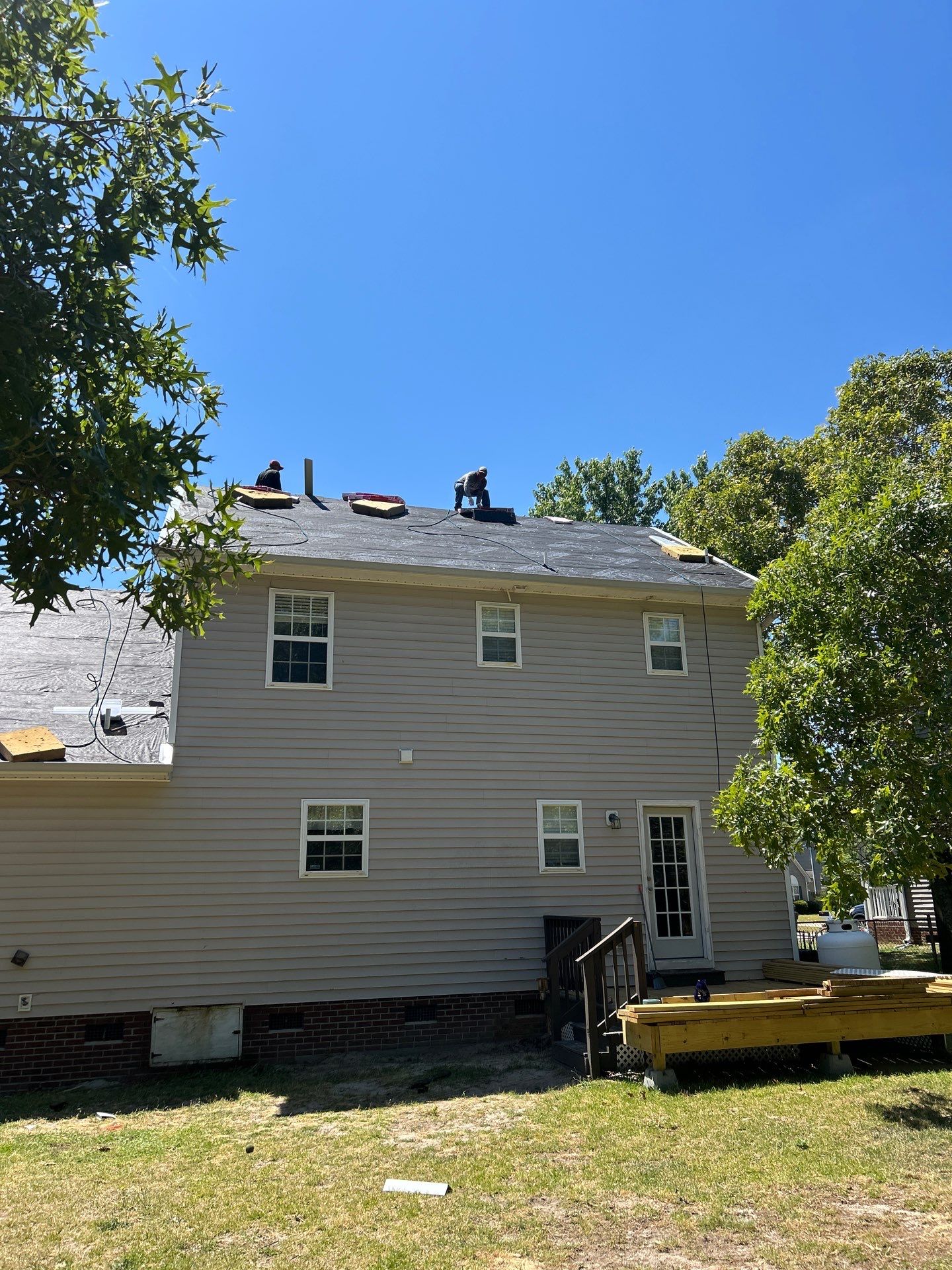 Residential Roofing Installation using Owens Corning by Karcher Roofing & Construction