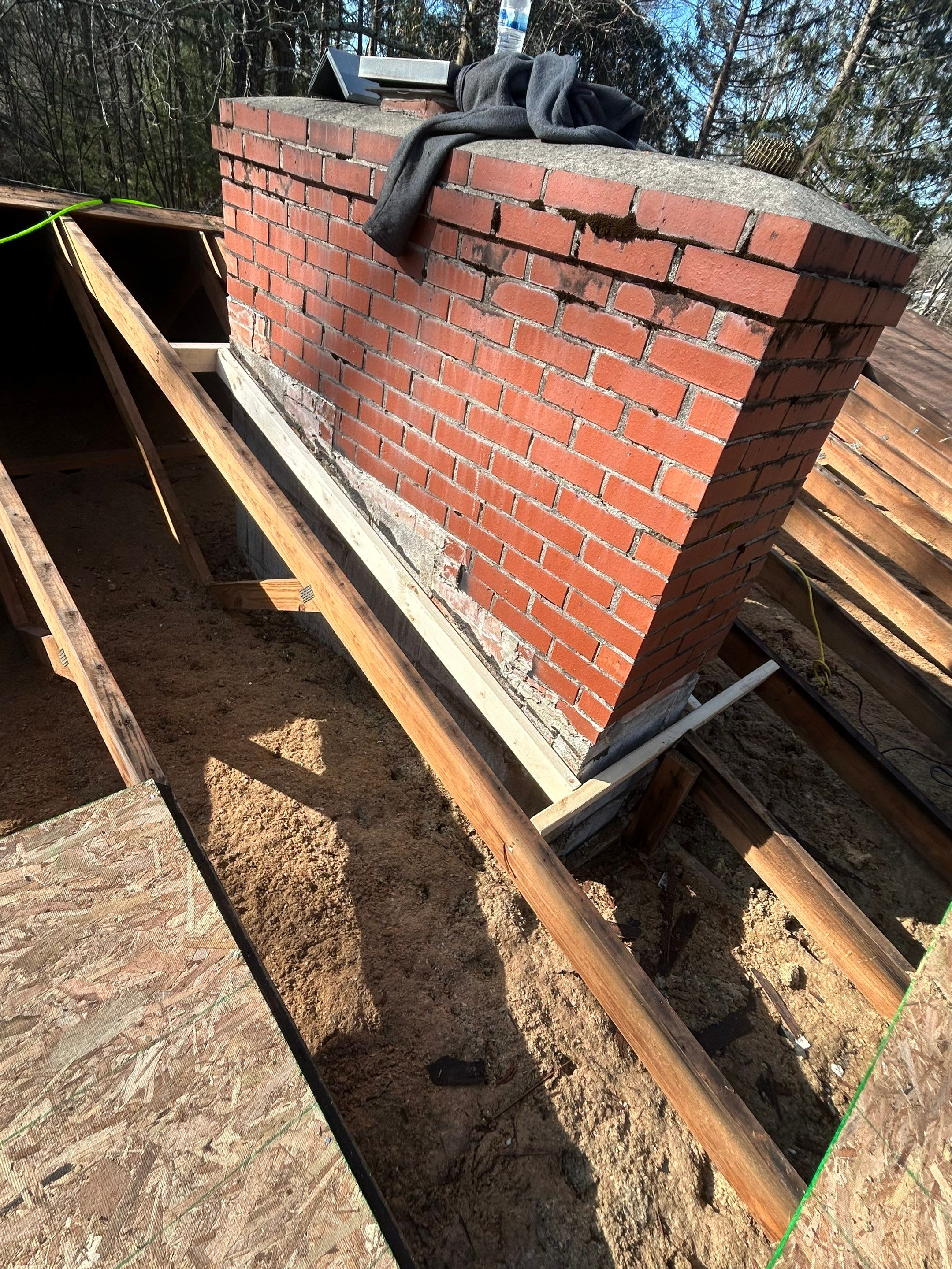 Residential Roofing Installation using Malarkey Vista AR Shingles (Black Oak) by Koontz Construction