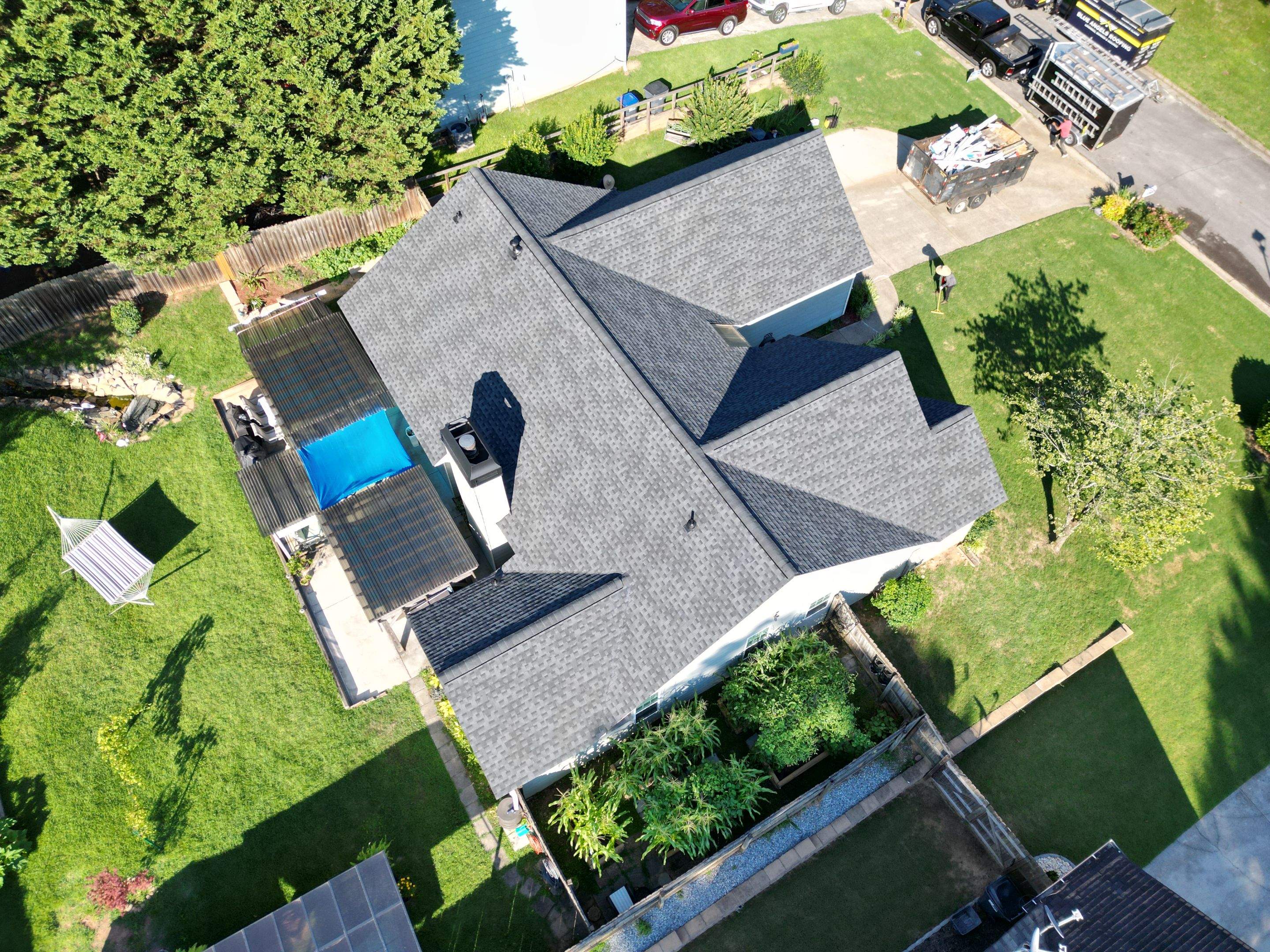 Charcoal HDZ  by Blue Angels Roofing