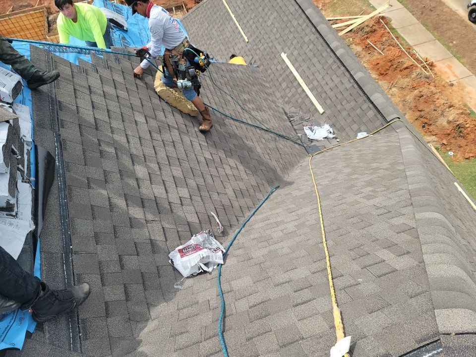 Residential Roofing Installation using Roof Replacement by American Roofing & Construction LLC