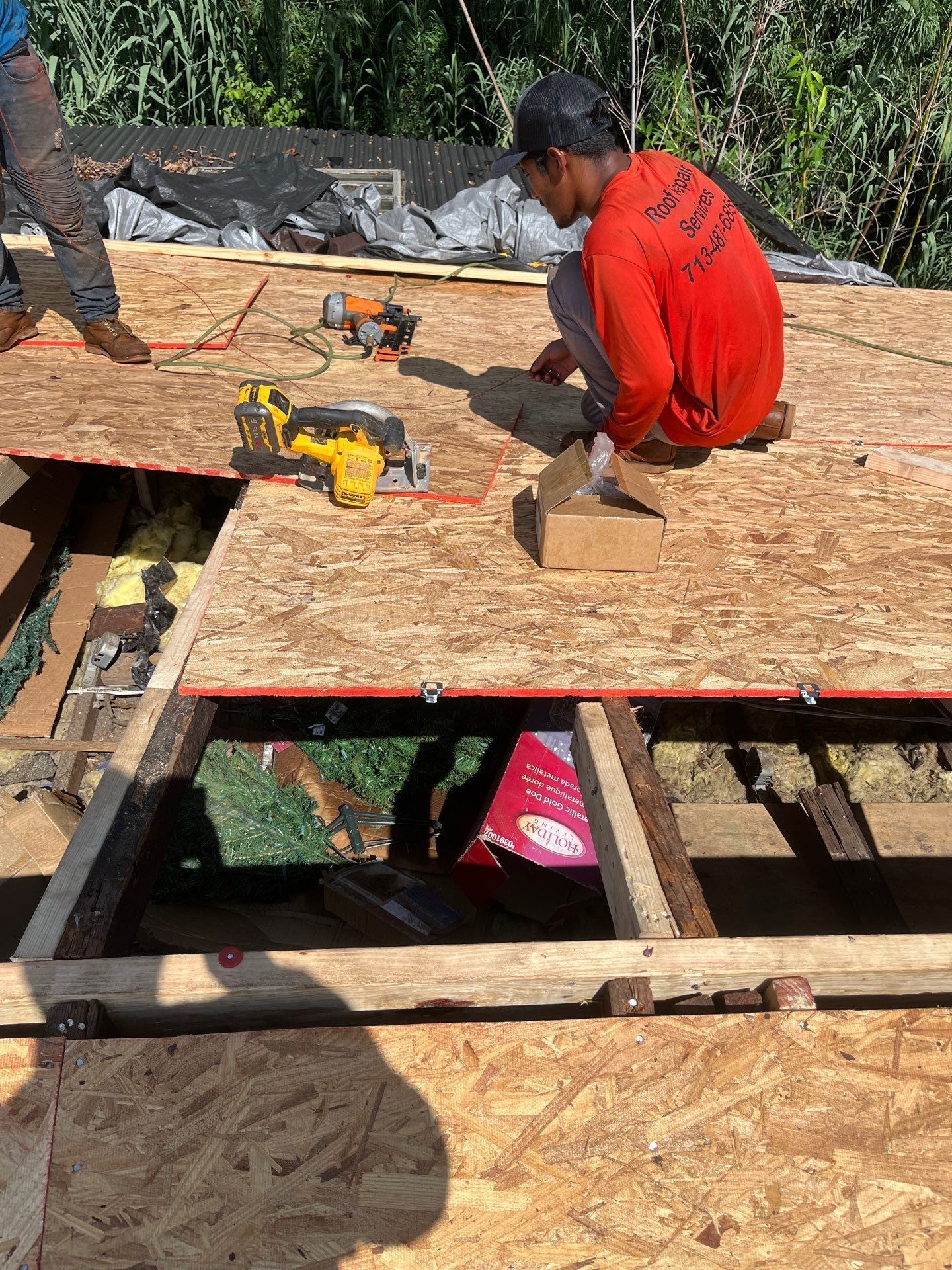 Residential Roofing Repair using Owen's Corning Duration (Lifetime) Shingles by Roof Repair Company