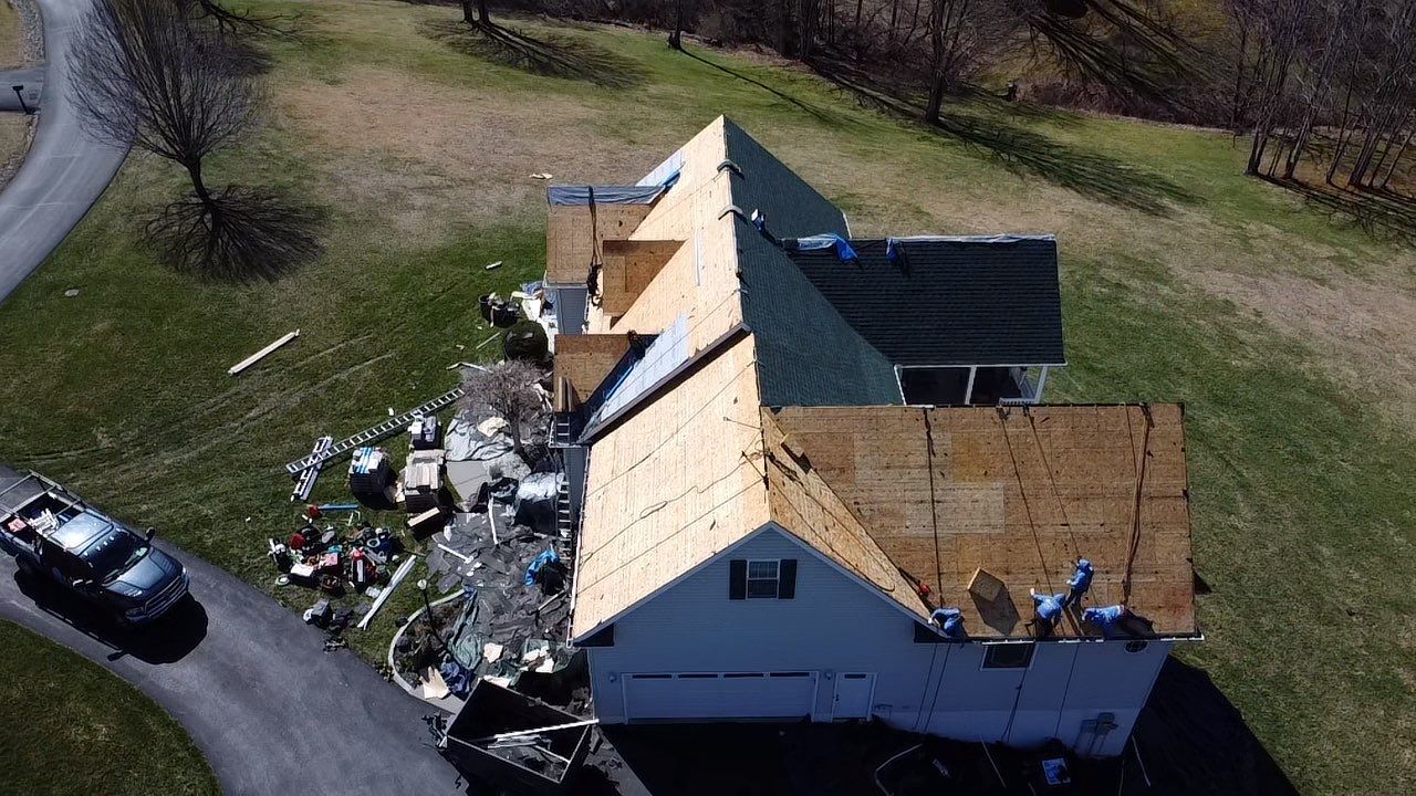 Residential Roofing Installation using Certainteed Landmark Pro Shingles by Fahey Roofing + Contracting