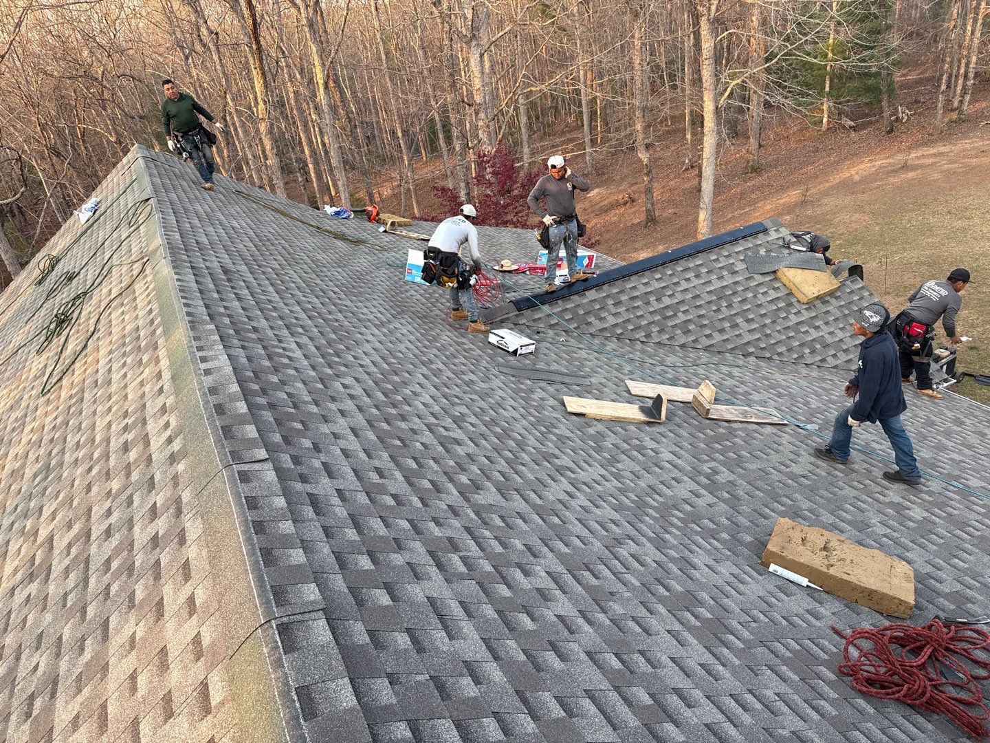 The Marsengills by United Contracting and Roofing