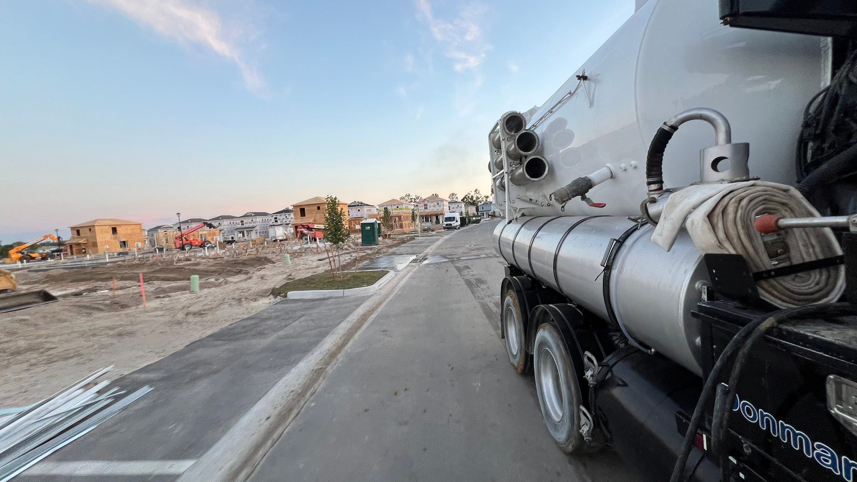 New Community Stormwater System Catch Basin Cleaning by Don Mar, Inc. Storm Water Solutions