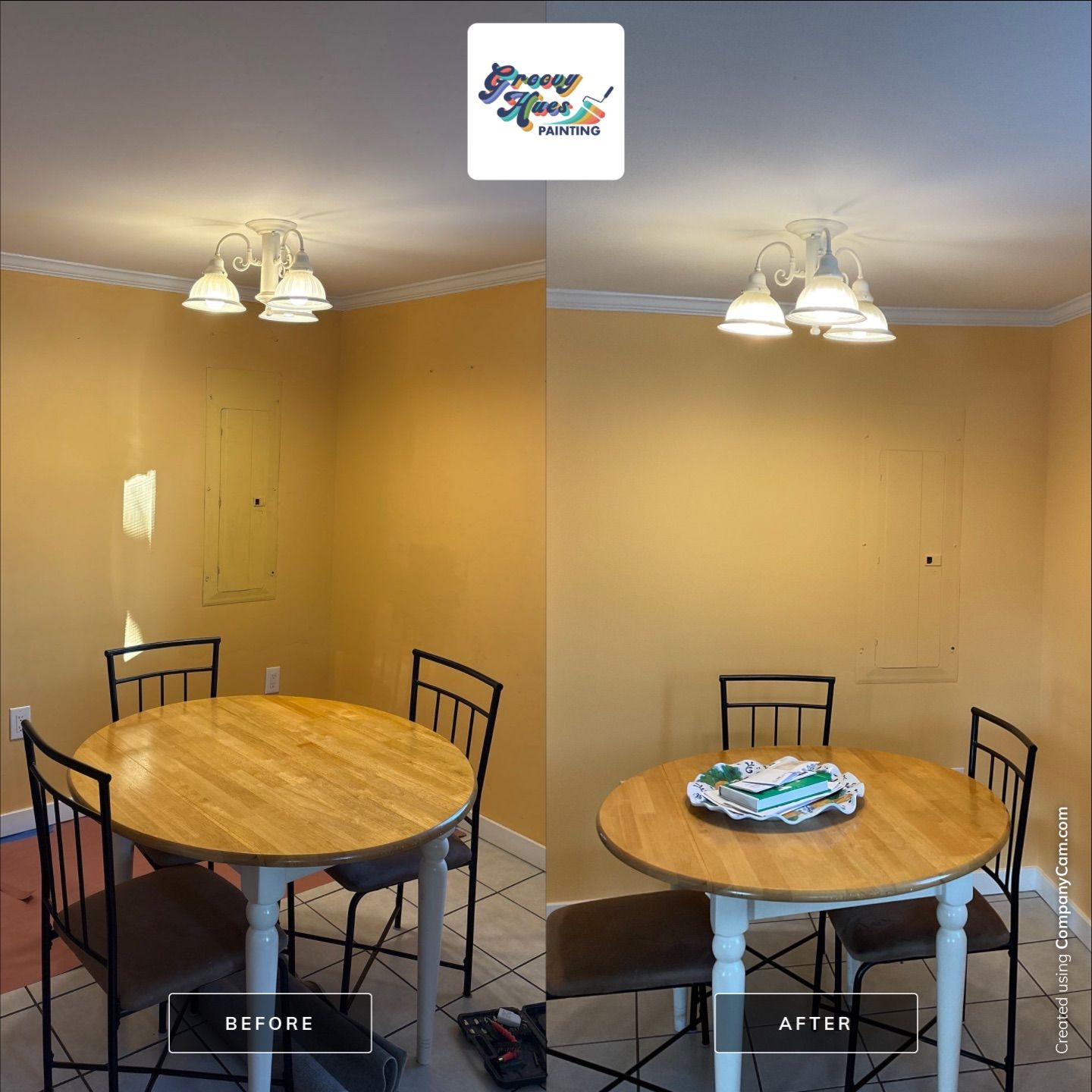 Warm Color and a Fresh Flow Through the Home by Groovy Hues