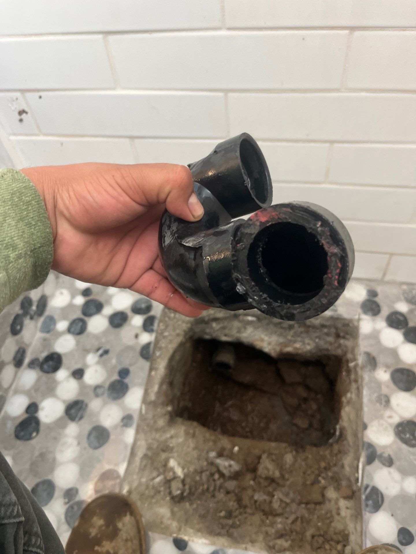 Piping and Draining for a Shower by Us Plumbing