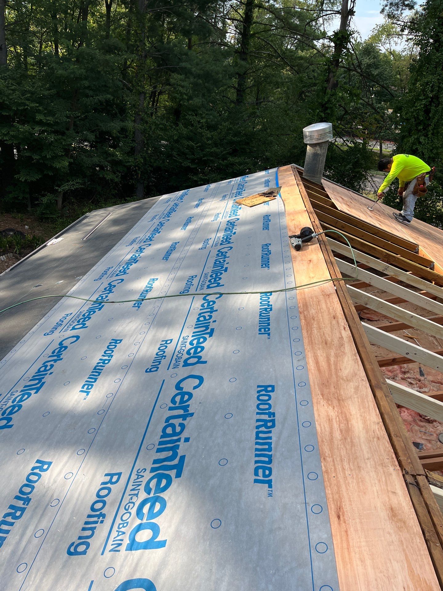 Reston: Roof Replacement with CertainTeed Landmark Pro Designer Shingles in Max Def Moire Black by RM Banning, Inc.