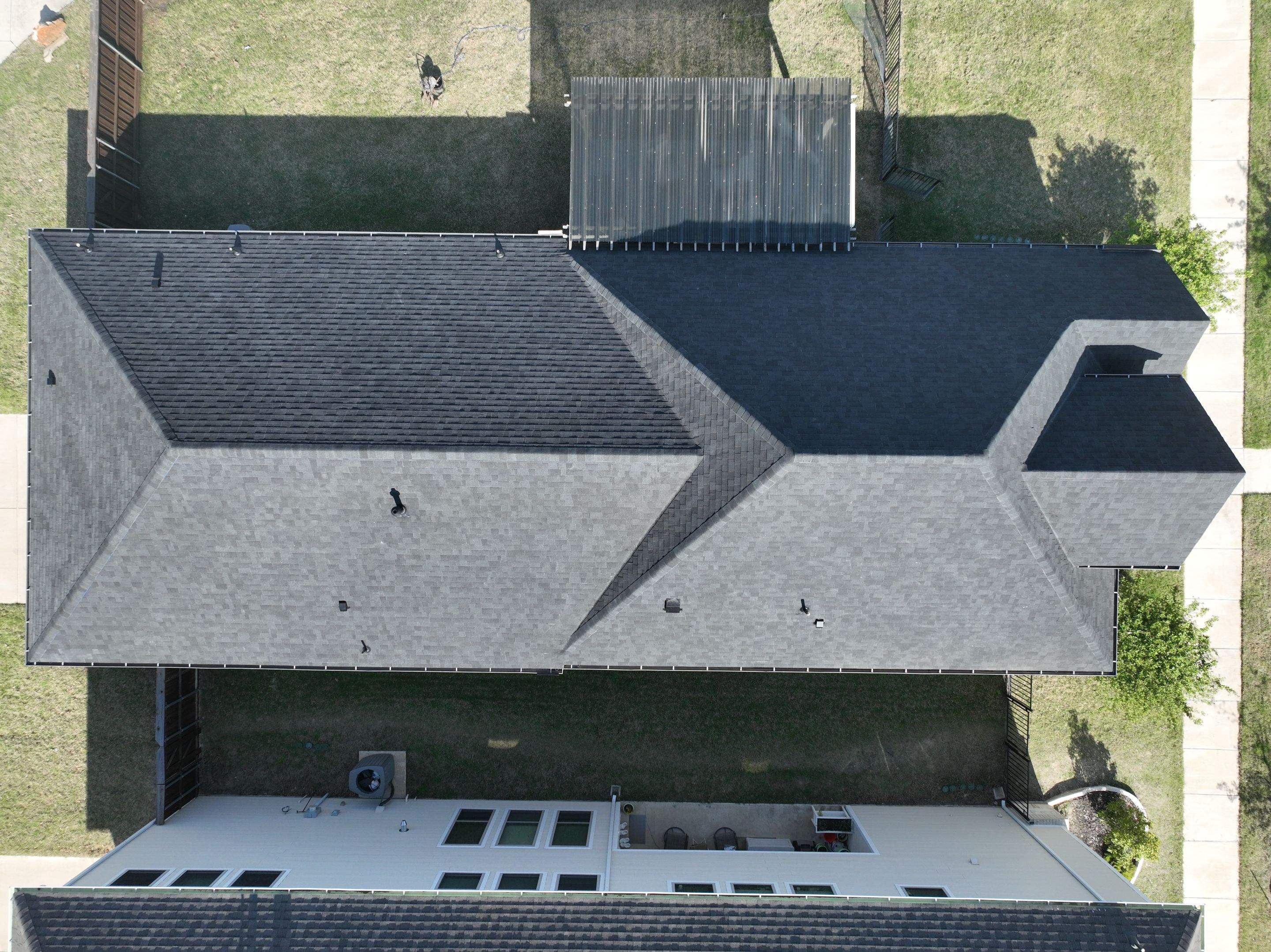 Residential Roofing Installation using Malarkey Highlander Brilliant Black by OneSource Roofing and Restoration