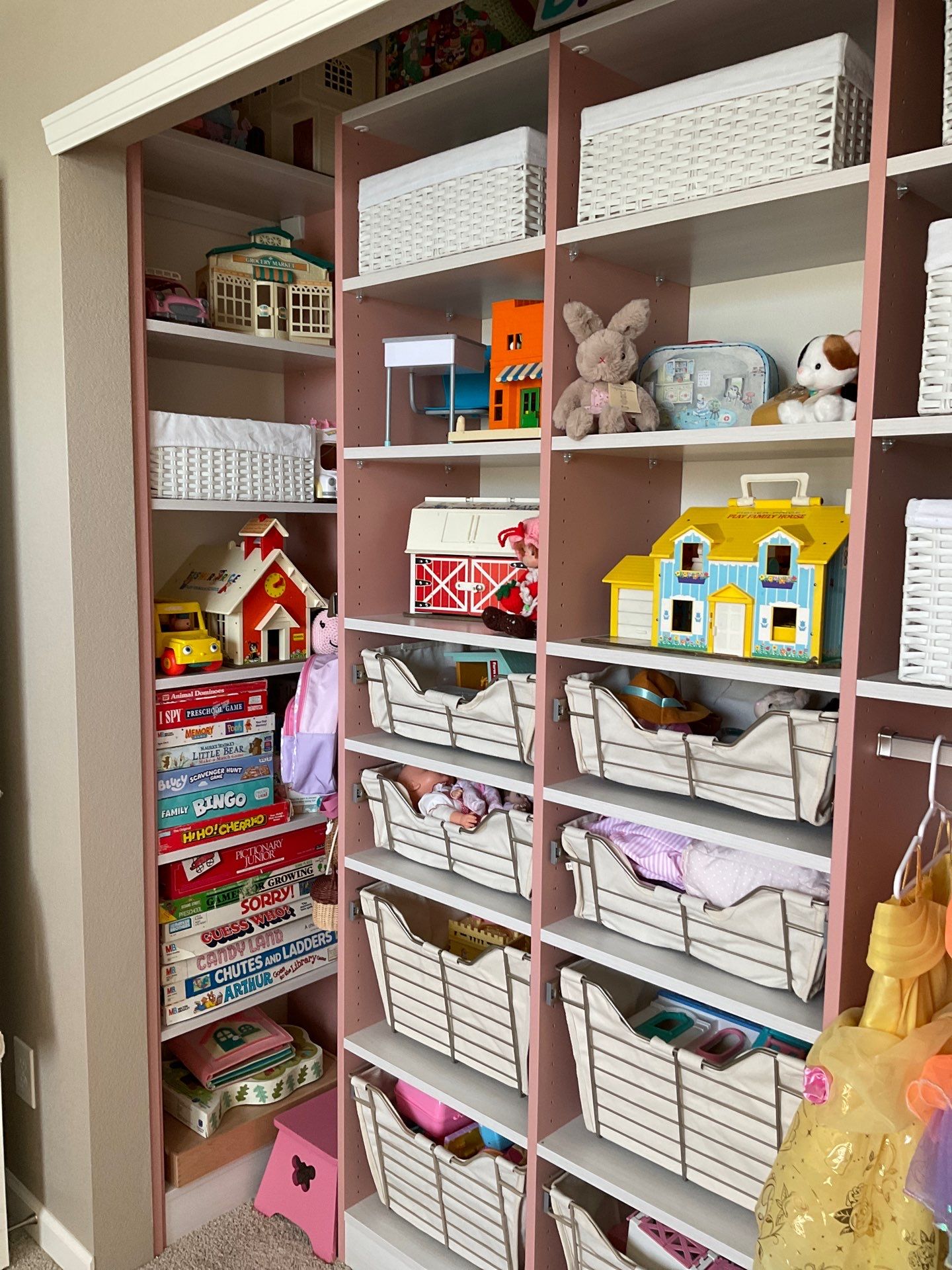Laundry Room designed to match closets by Concept 32, Inc.