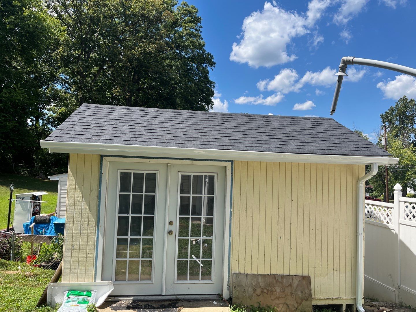 Residential Roofing Installation using Certainteed Landmark, Moire Black by RJC General Construction, LLC.
