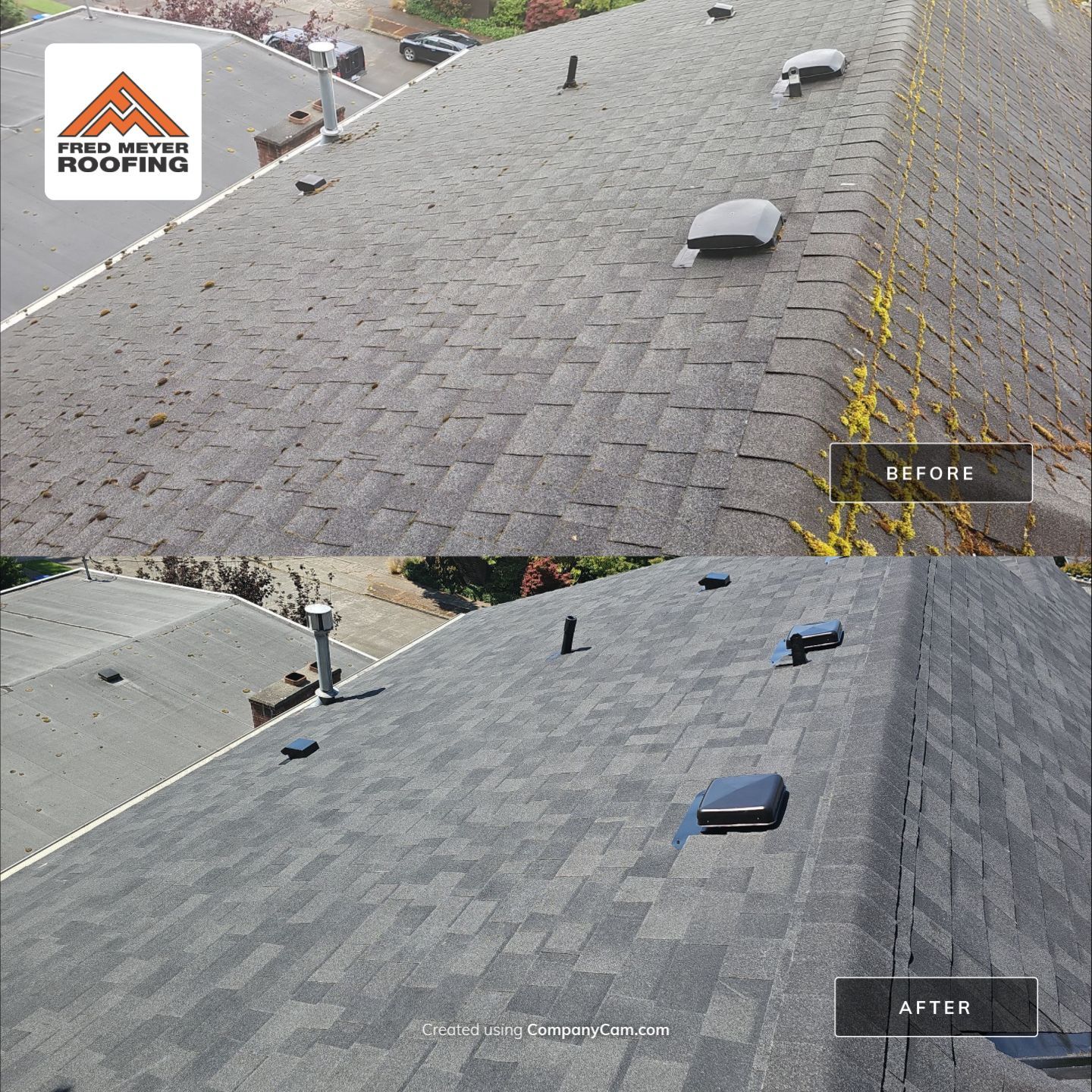 Roof Project in Seattle by Fred Meyer Roofing