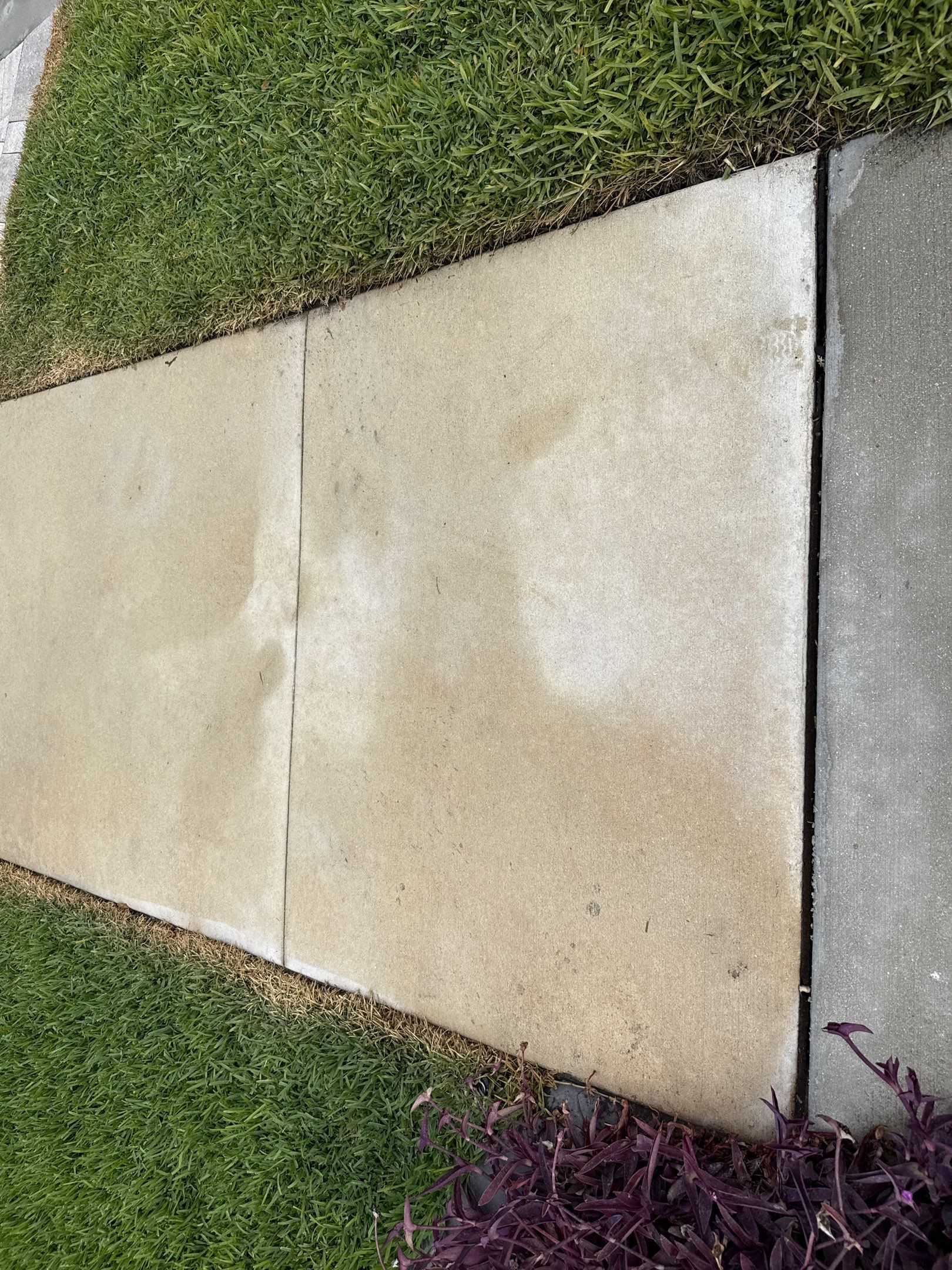 Rust Stain Removal from Concrete Driveway and Pavers in Park East at Azario | Lakewood Ranch, FL by Sunshine AquaWash