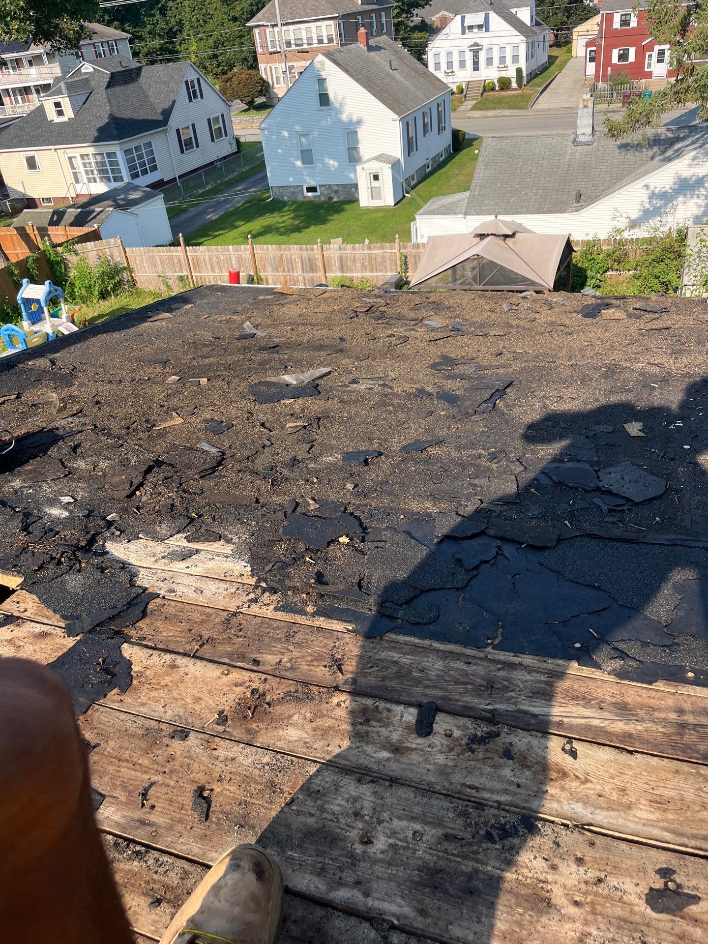 Project in Woonsocket by WiseGuard Roofing