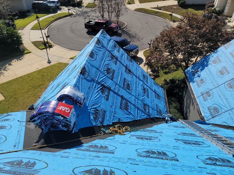 Residential Roofing Installation using Roof Replacement by American Roofing & Construction LLC