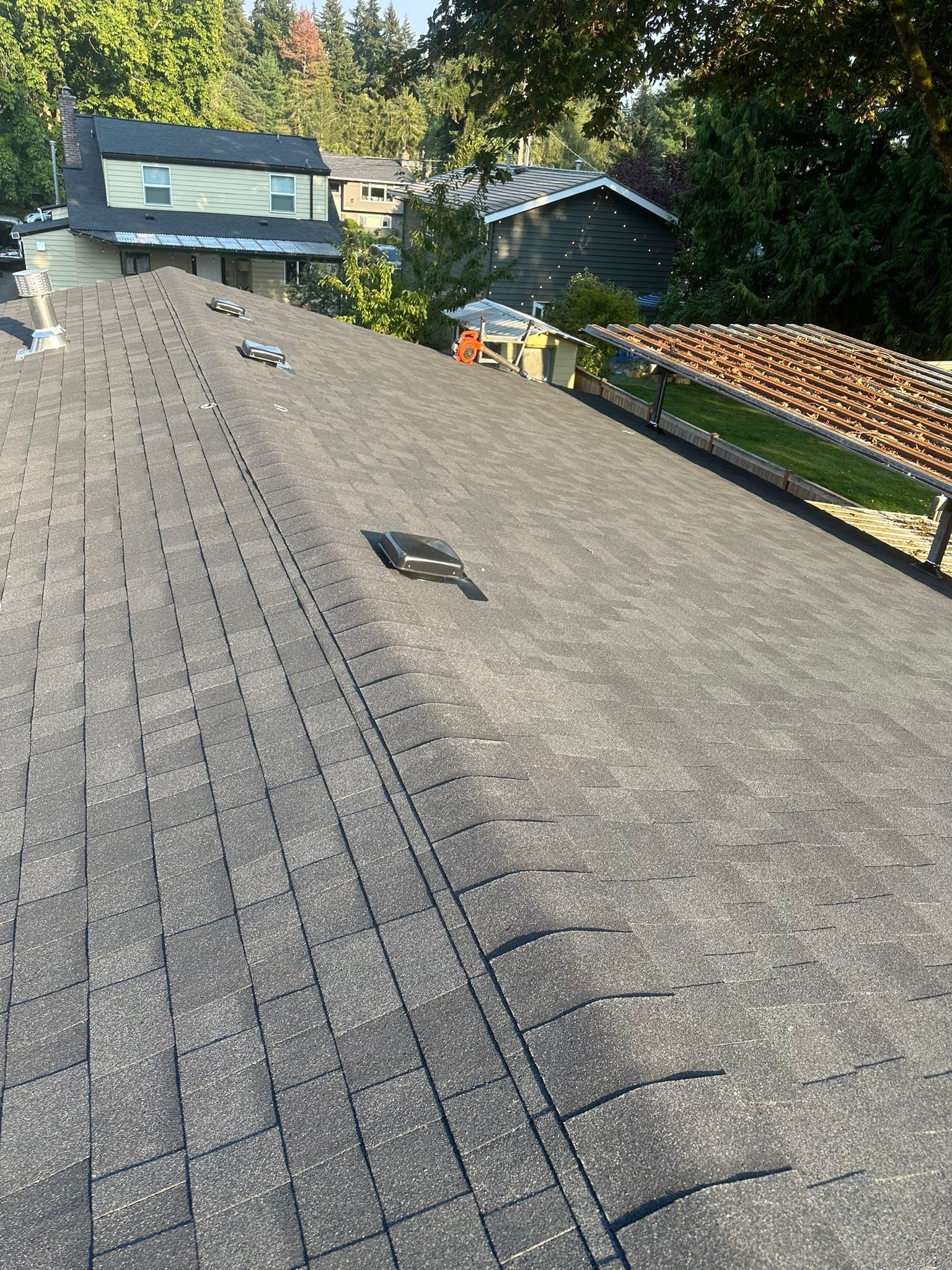 Residential Roofing Installation using GAF UHDZ Shingles by Roofing Formula LLC