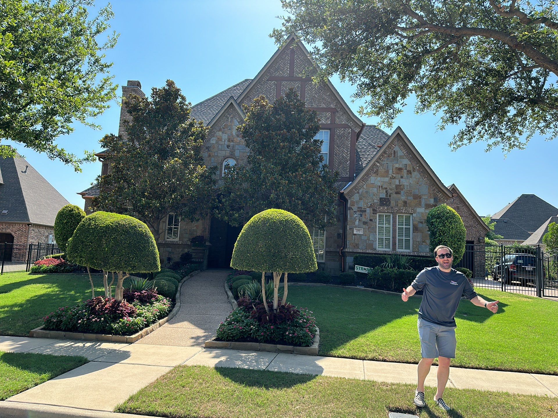 Beautiful Estate Remodel - Roof, Copper Gutters, Exterior Stain, Siding Replacement by First United Roofing & Construction