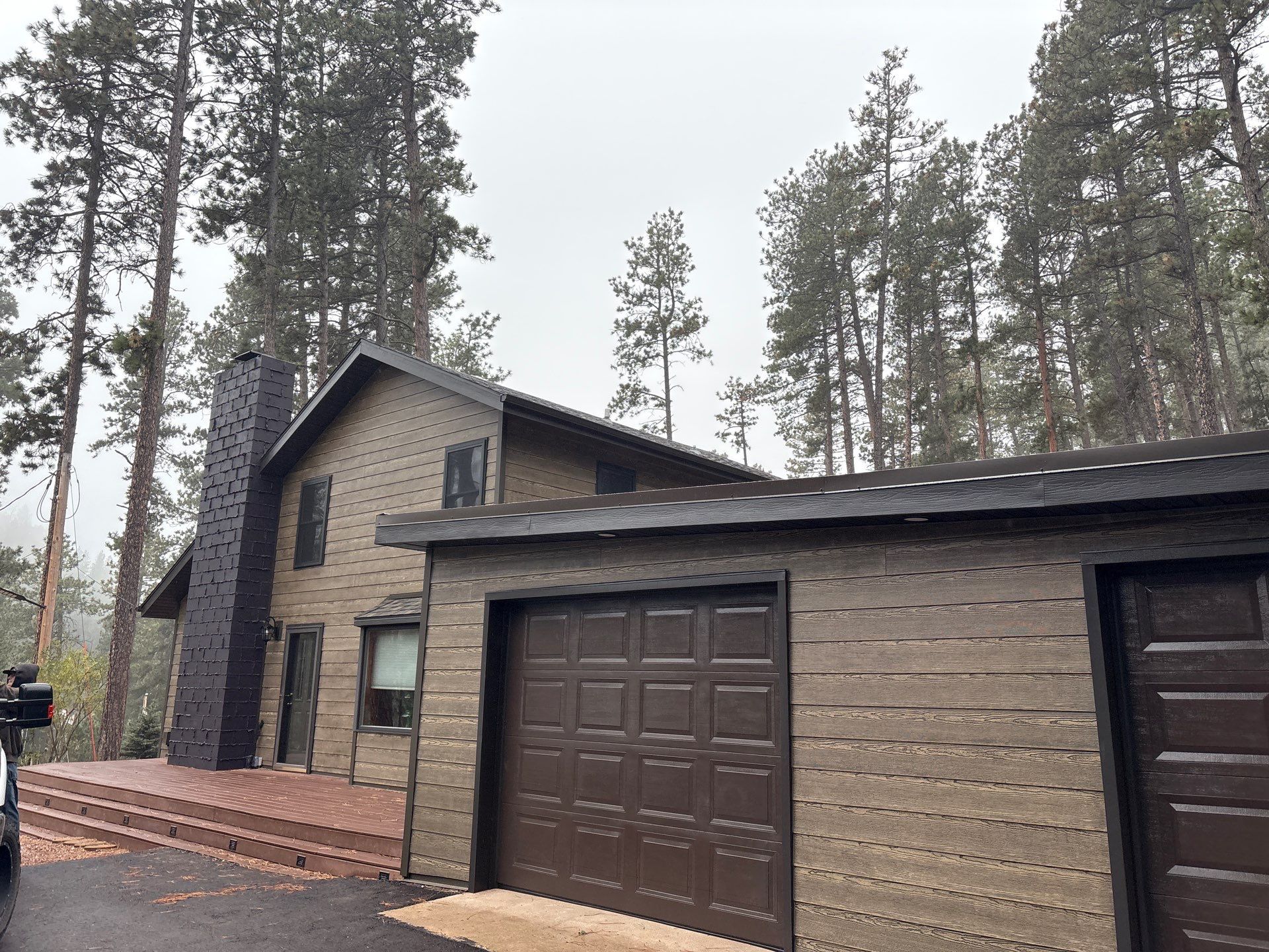 Home in the Black Hills Transformation by Superior Siding Inc