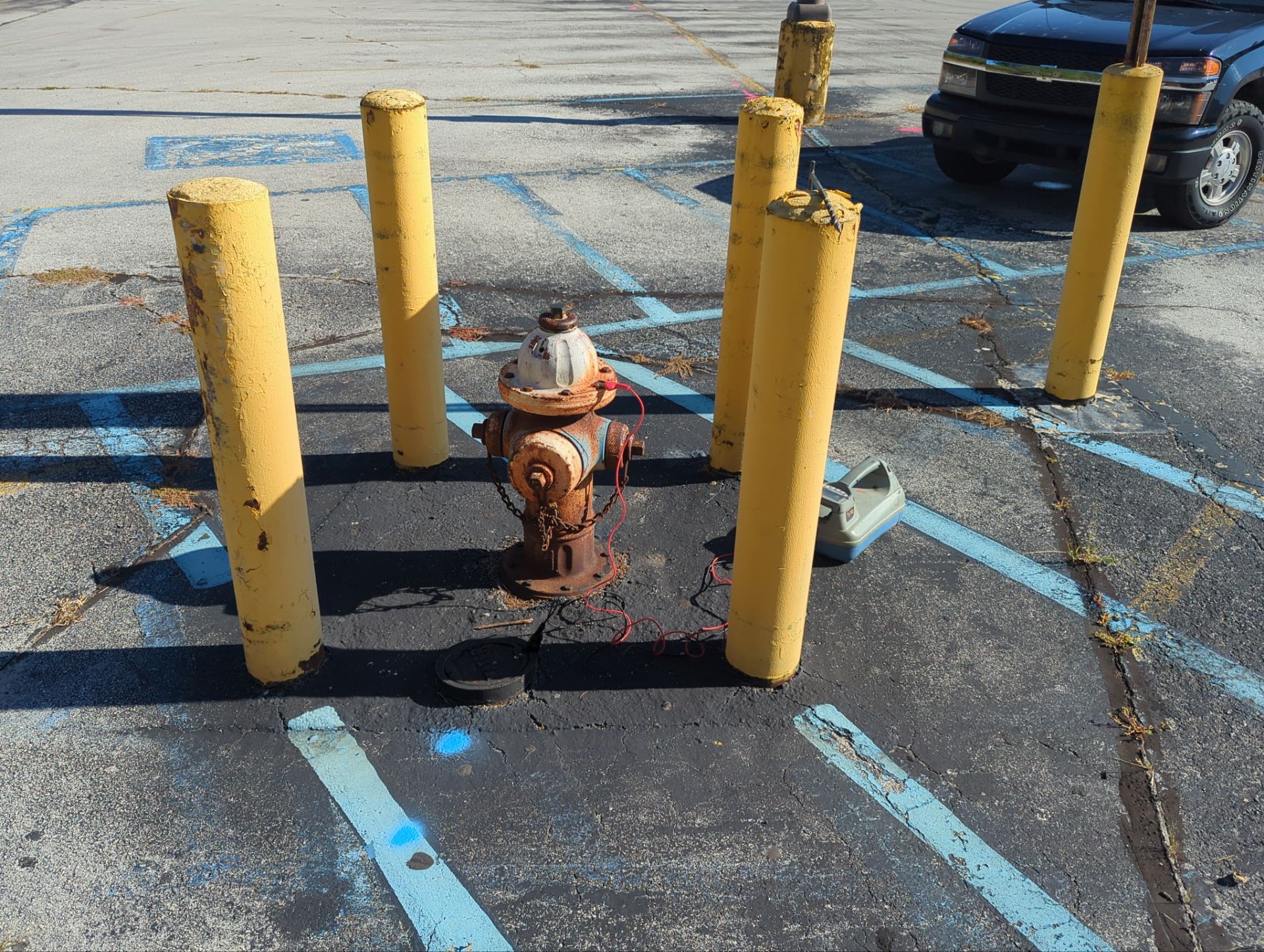 Parking Lot Utility Locate / GPR Investigation by Alsip Locating Service, LLC