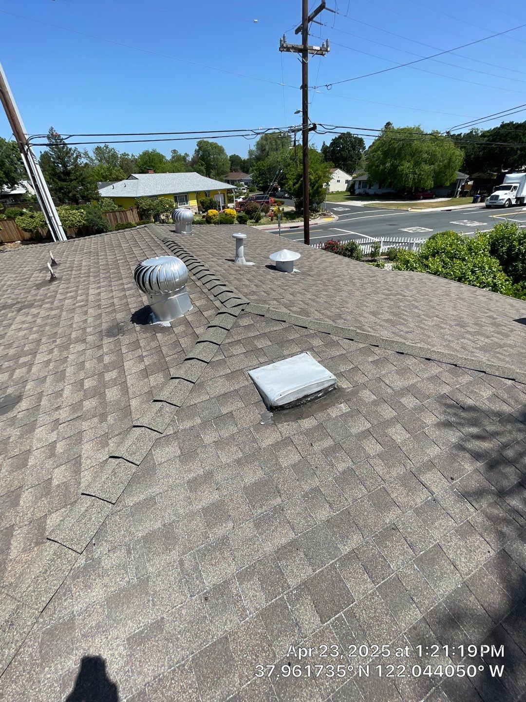 Residential Roofing Replacement using GAF Timberline Reflector Series by Acker Roofing