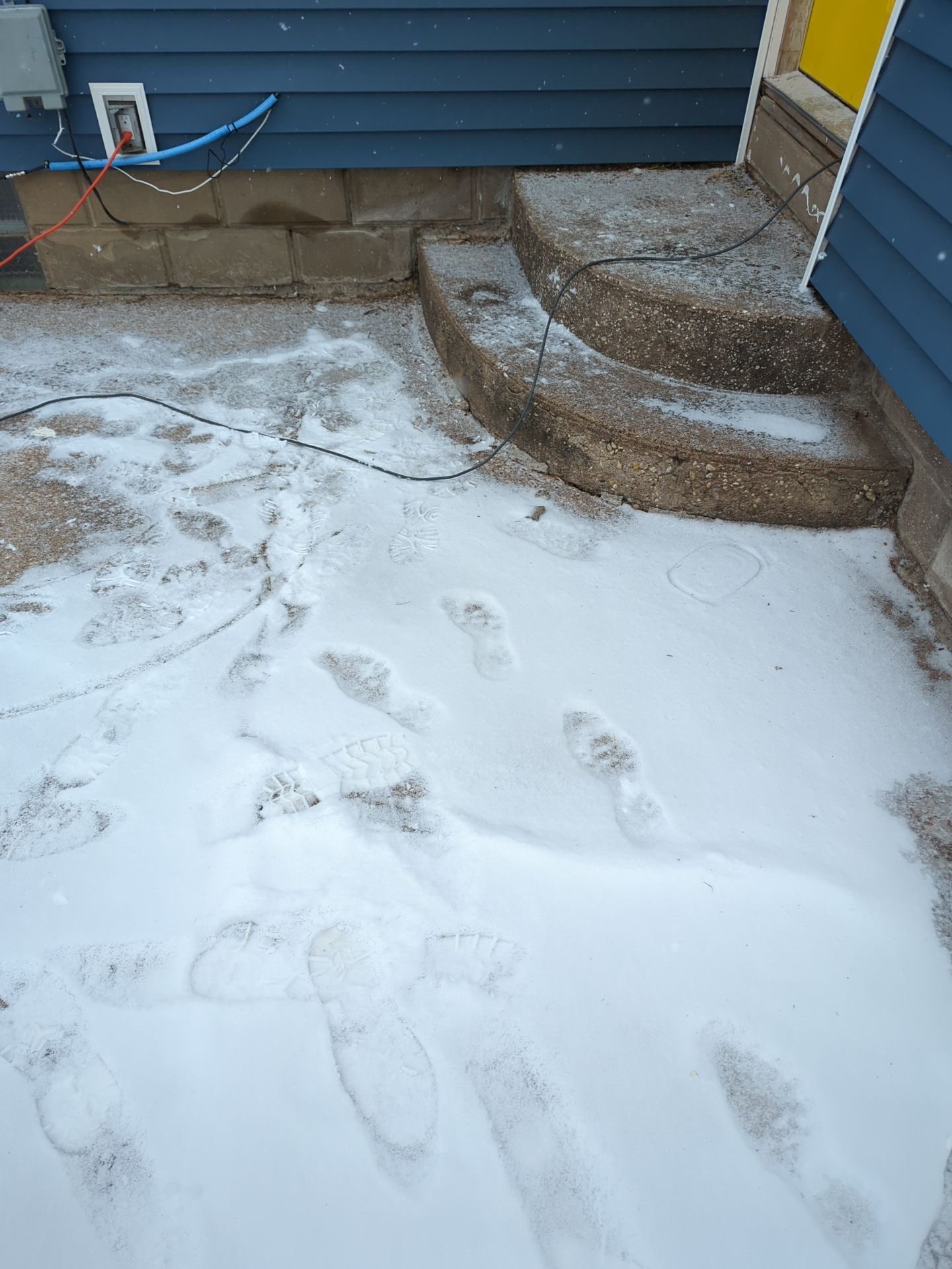 Bowing Wall using Fortress Invisibeams  by ACE Waterproofing & Basement Solutions