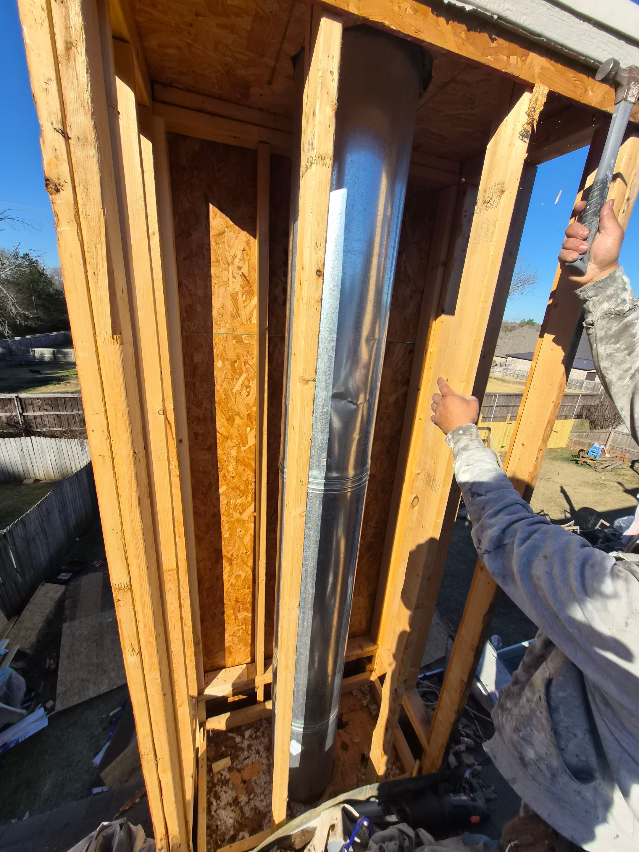 Exterior Painting & Chimney Restoration in Tyler, TX by Quality Coats Painting