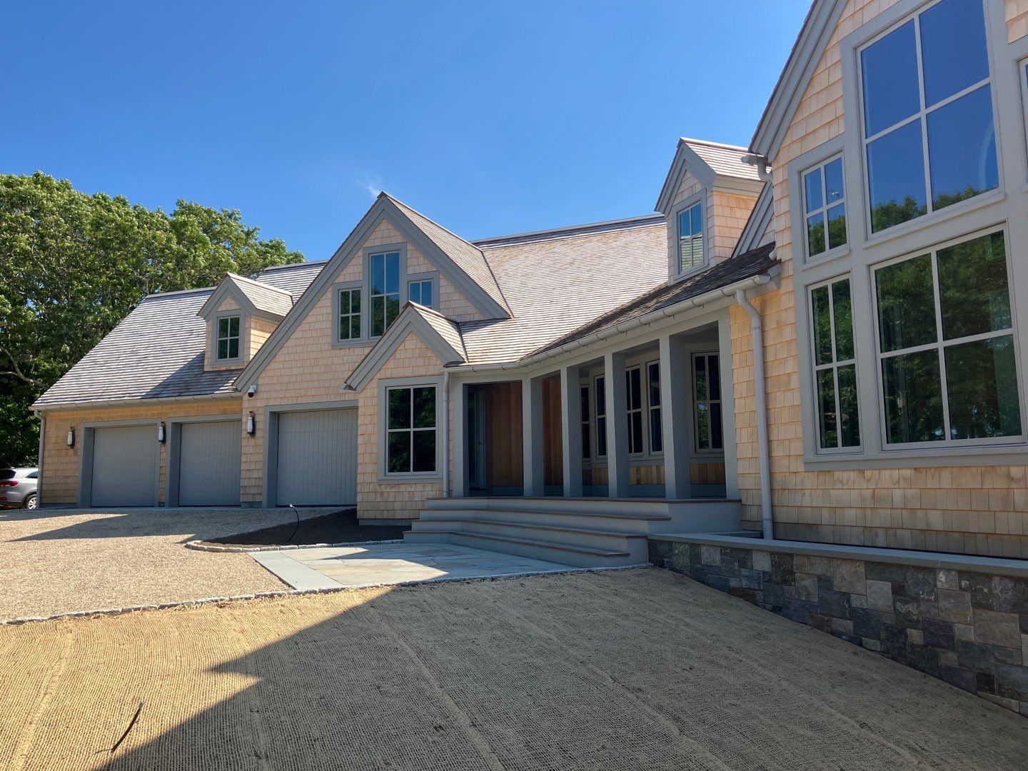 Half Round Aluminum Gutter Installation in Yarmouth, MA by Gutter Pro Enterprises