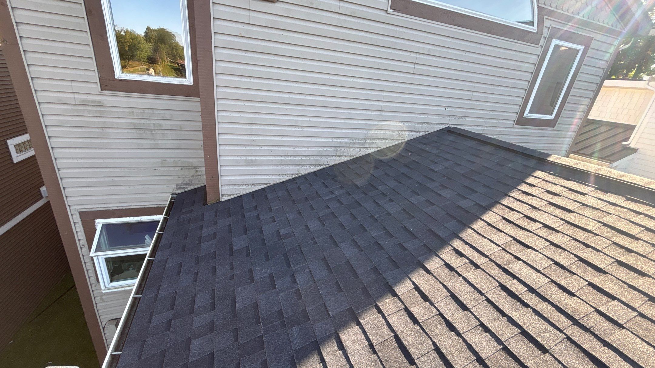 Roof Replacement using Owens Corning Onyx Black by 180 Contractors