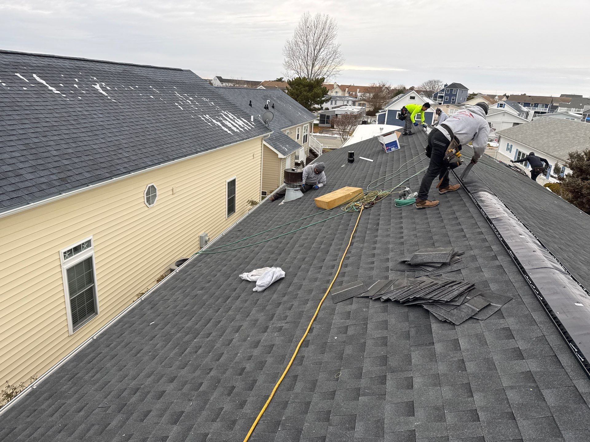 Residential Roofing Installation using GAF Timberline HDZ by Matter Construction, LLC