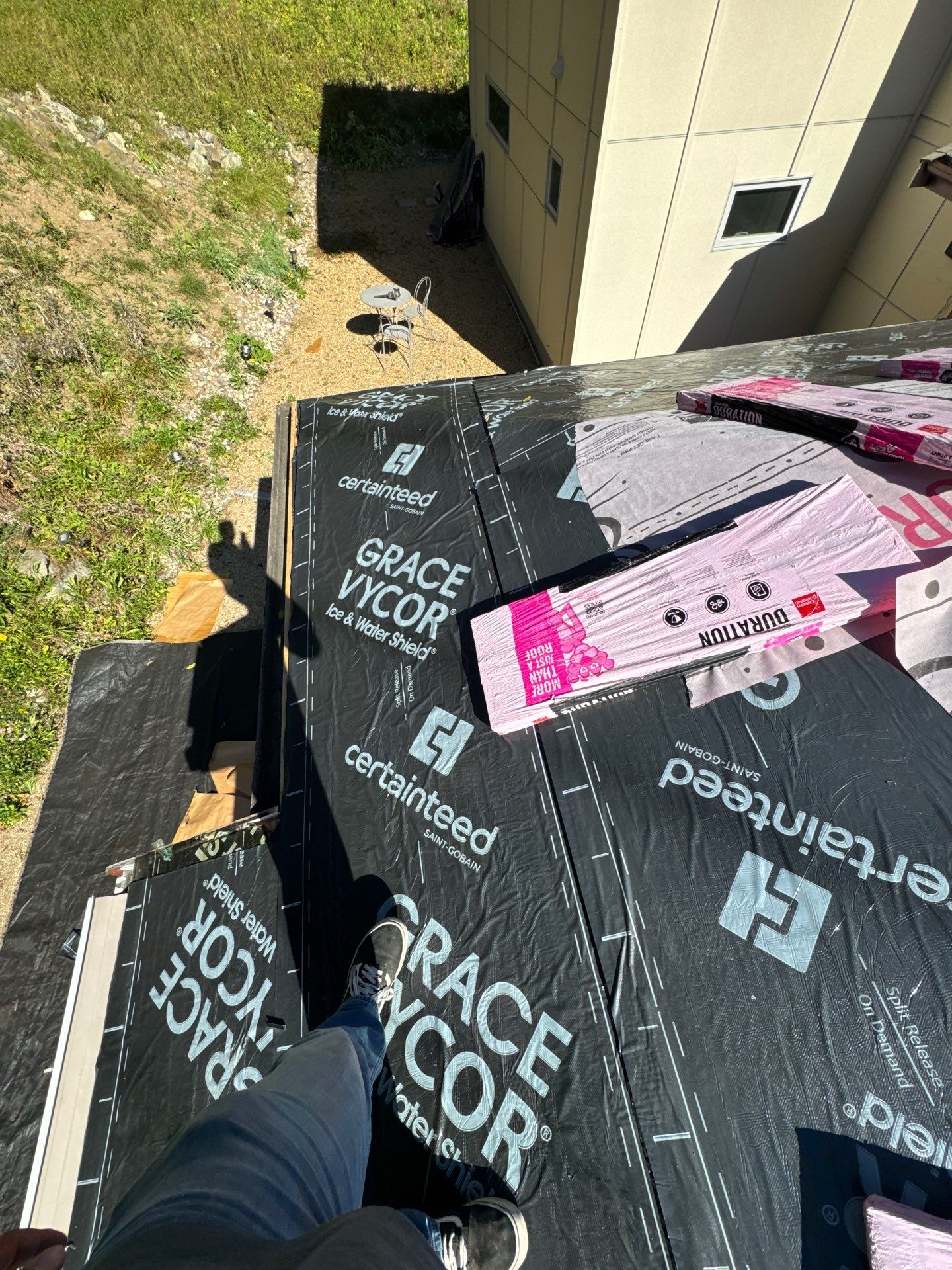 Full Roof Replacement – House & Garage | Belmont, MA by Mighty Dog Roofing of Greater Middlesex County