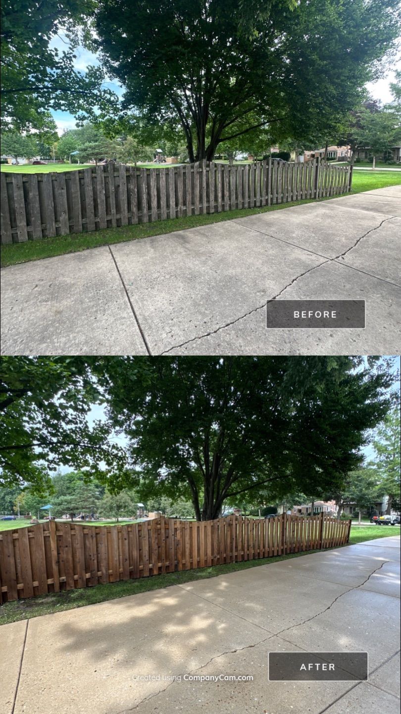 Project in Mt Prospect by Simmons Power & Soft Washing