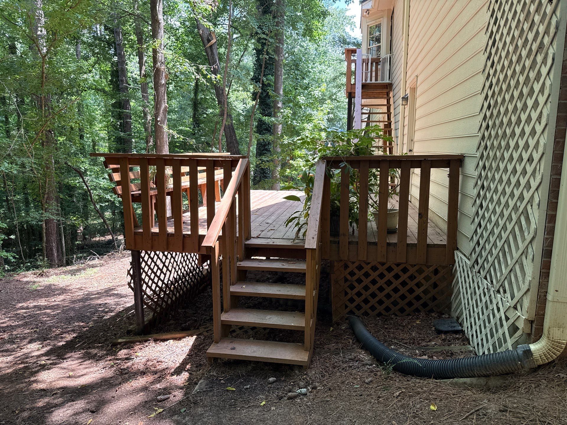 Wood Deck Resurface in Lilburn, GA by Nelson Exteriors 
