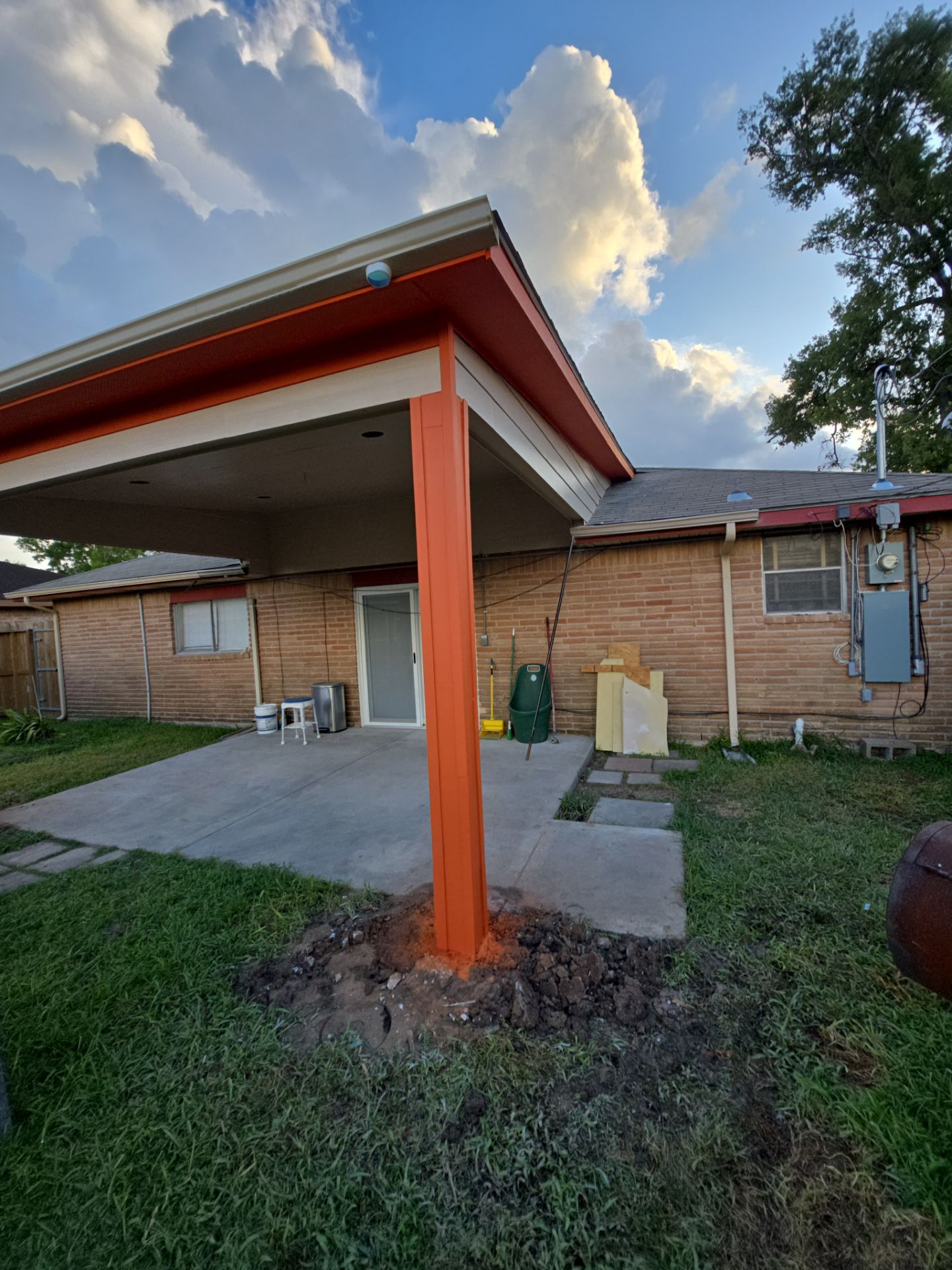 Project in Channelview by storm choice roofing