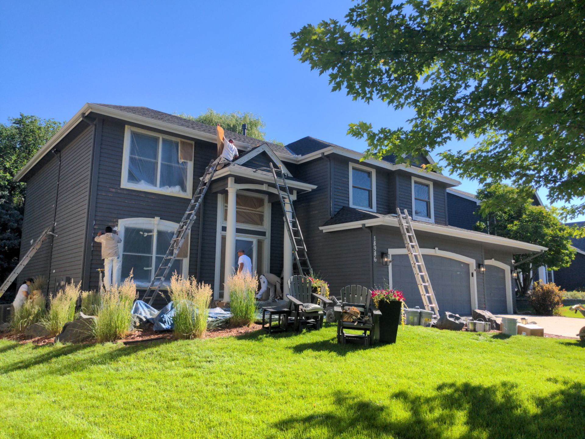 Eden Prairie Exterior Transformation! by Cairn Painting Co.