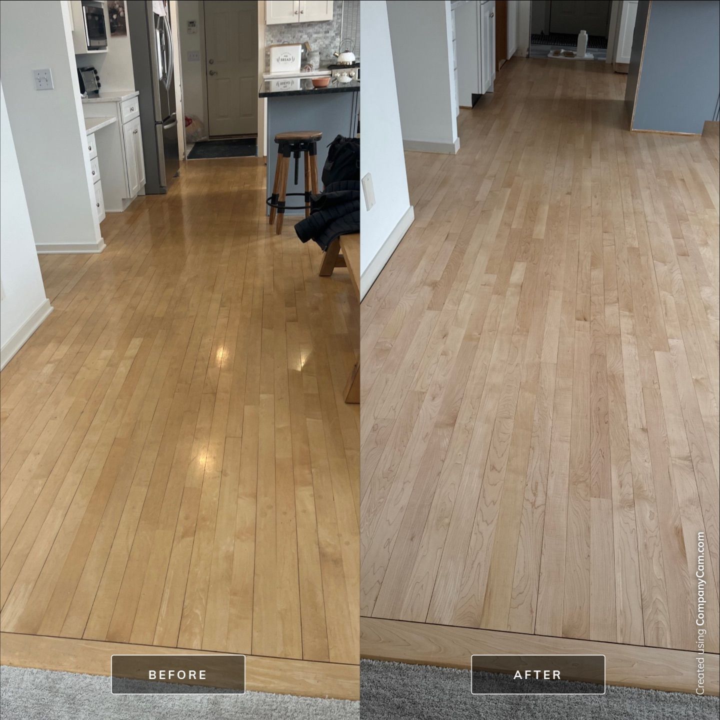 Check out this Before & After! by RTBaldwin Hardwood Floors