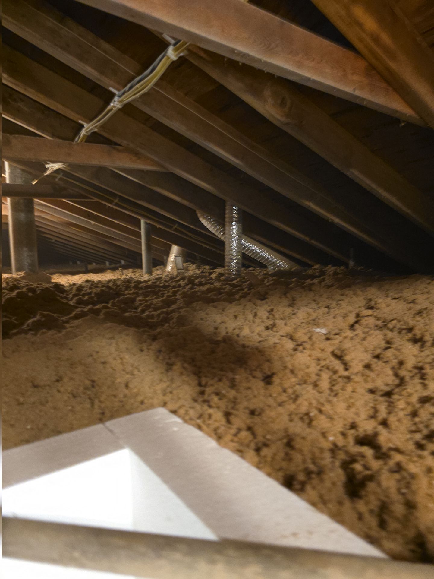 Attic Insulation using Green Fiber Sanctuary by NYS Foam & Energy
