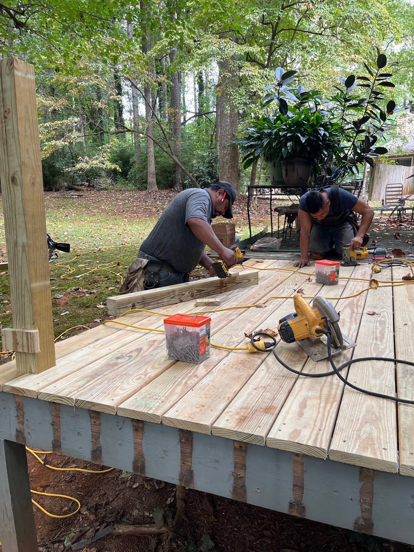 Rotten Wood Replacement, Exterior Painting, and Deck Resurface by Nelson Exteriors 