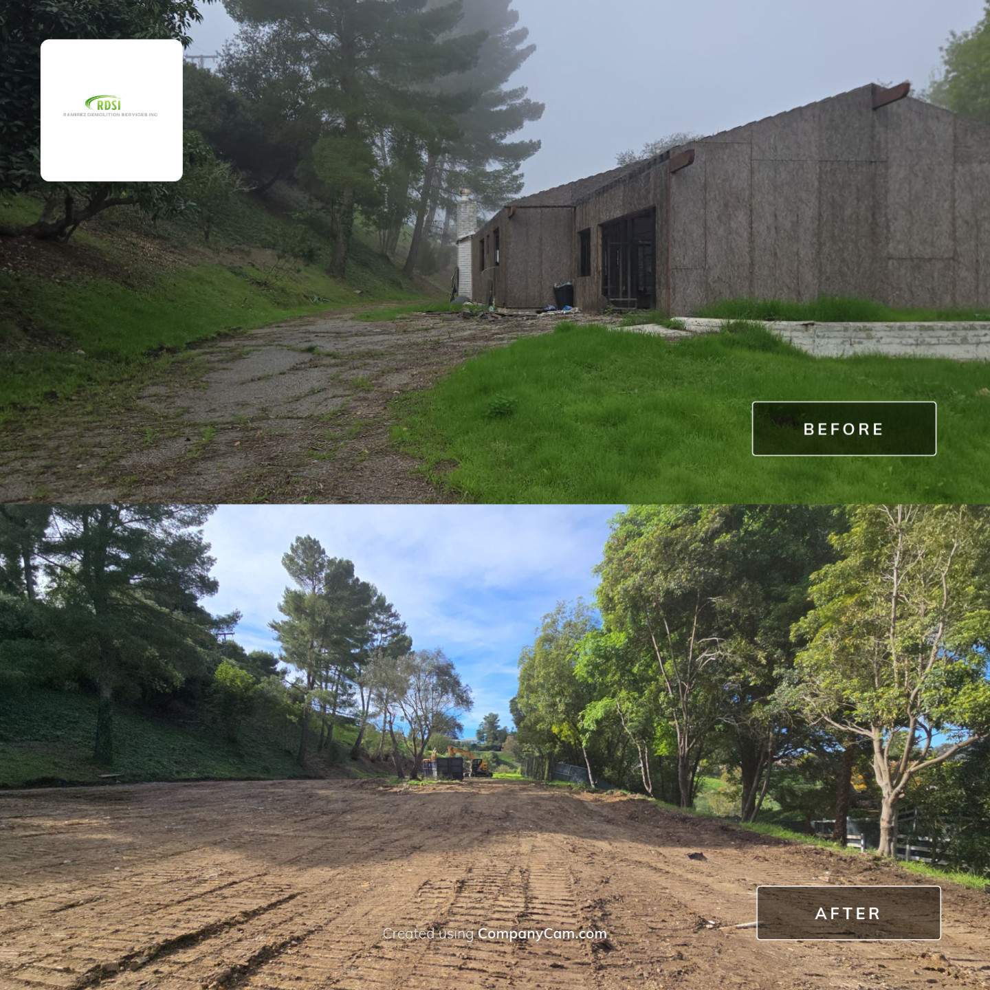 Rolling Hills- Full building Demolition