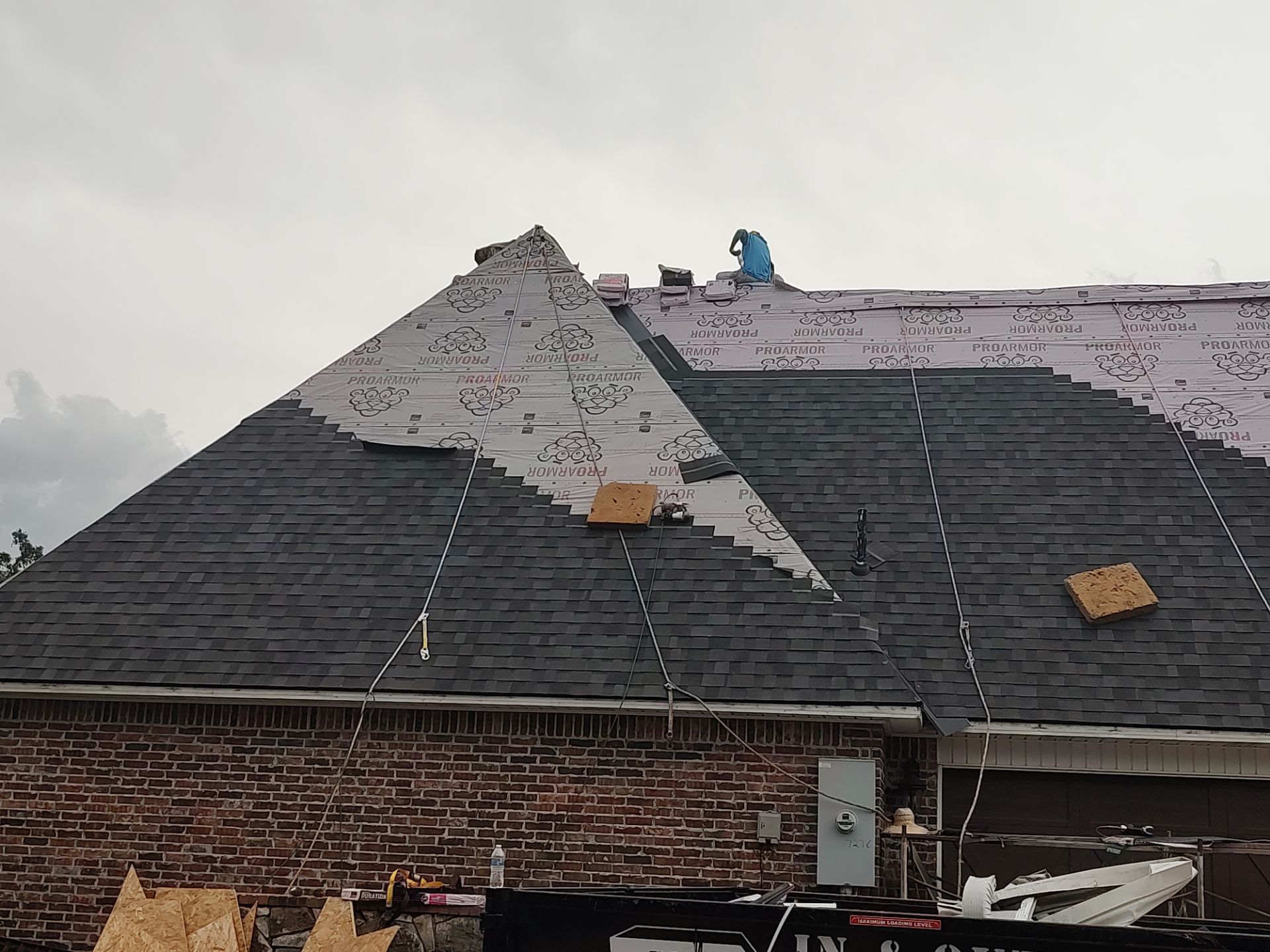 Roof replacement w/code upgrades all paid by Insurance. by In & Out Construction & Remodeling, LLC